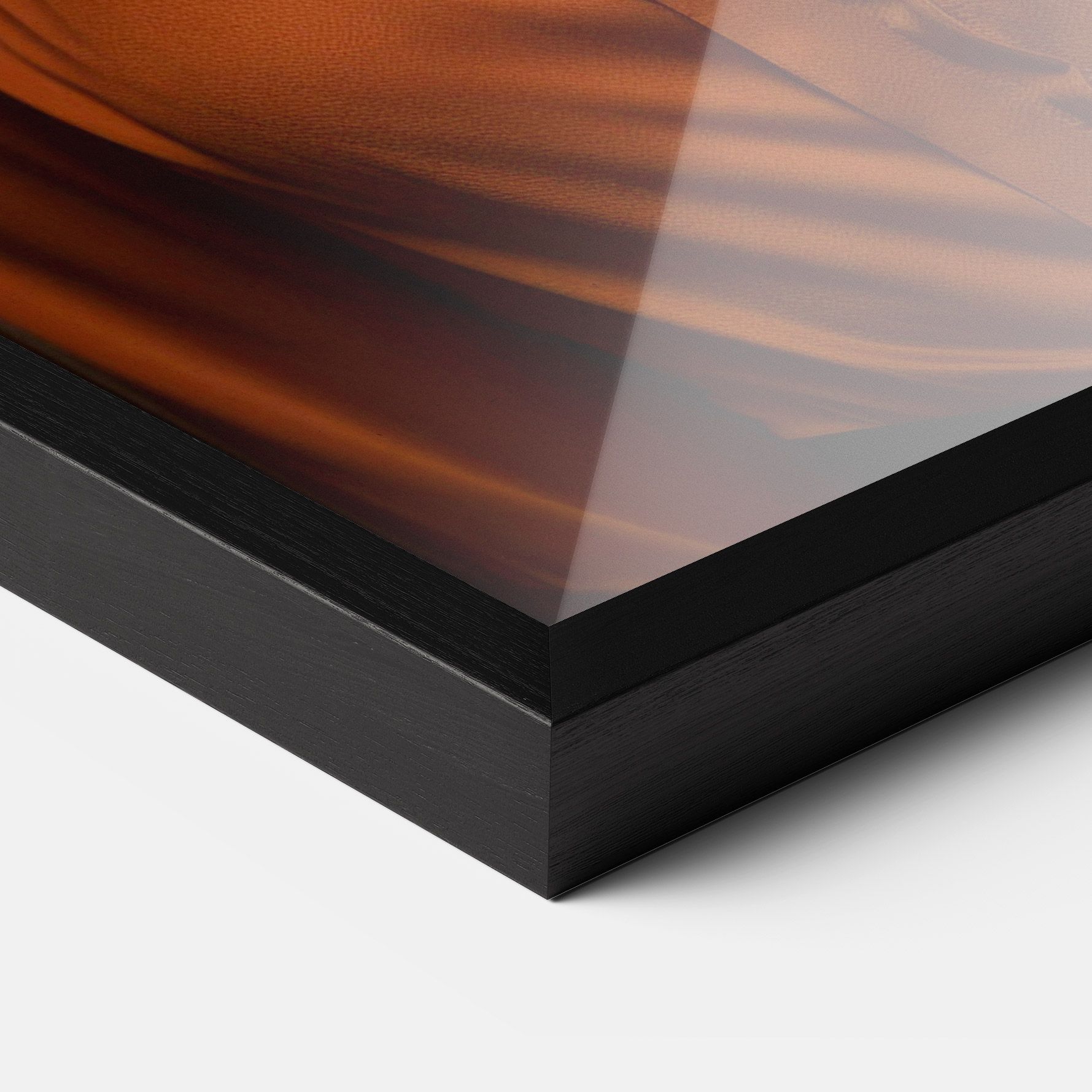 Strong Orange Blouse mockup 3