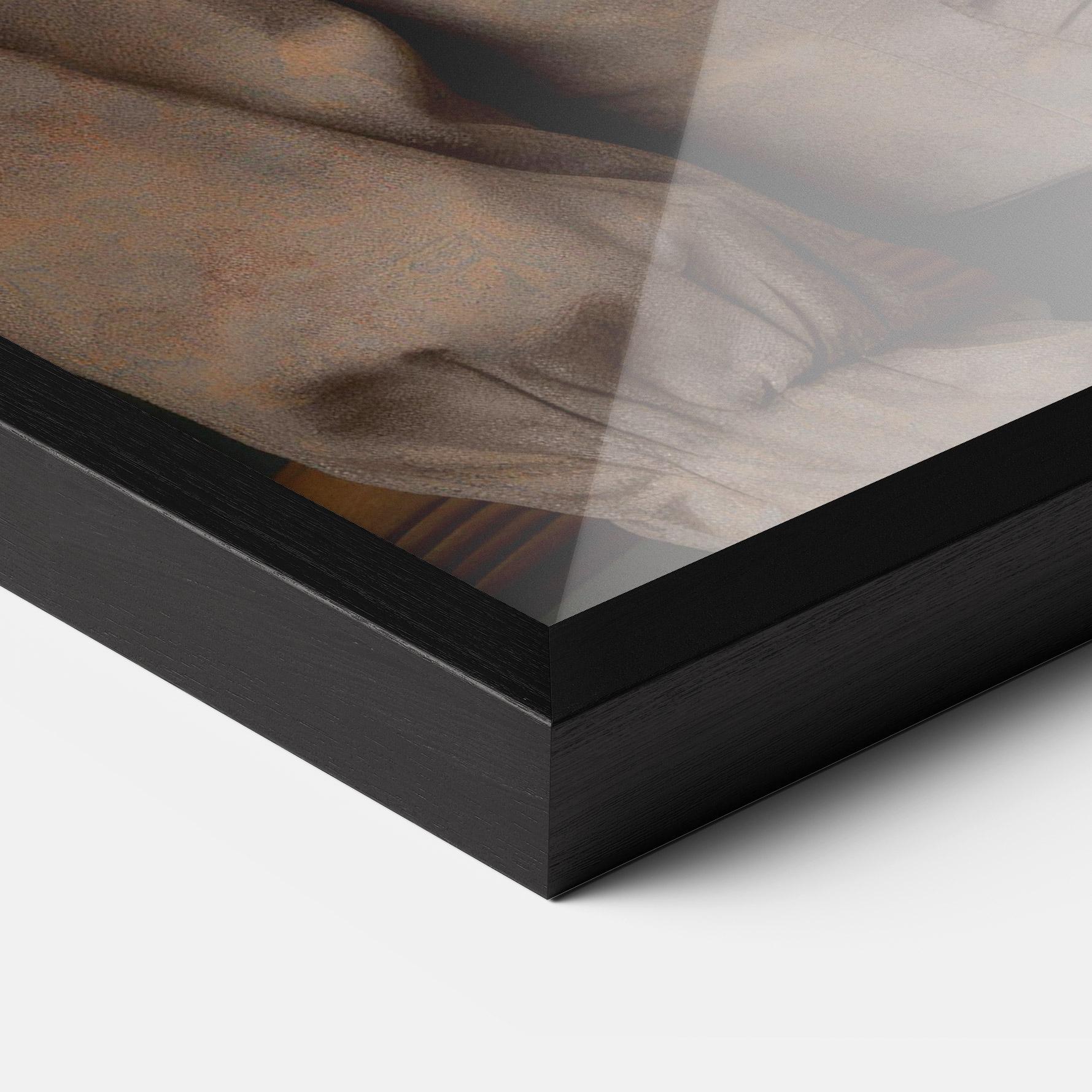 Keretezett Poszter Yellow Bow Tie mockup 3