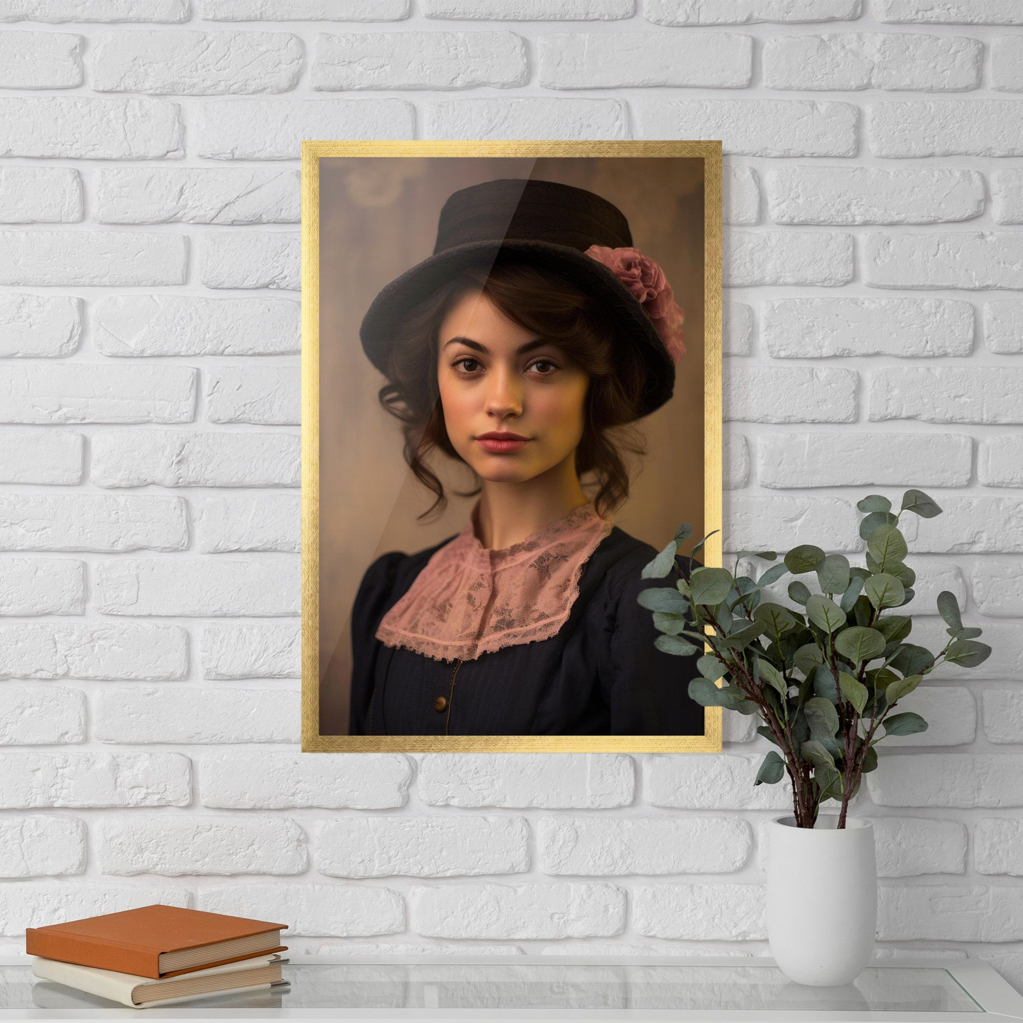 Dark Blue Dress mockup 5