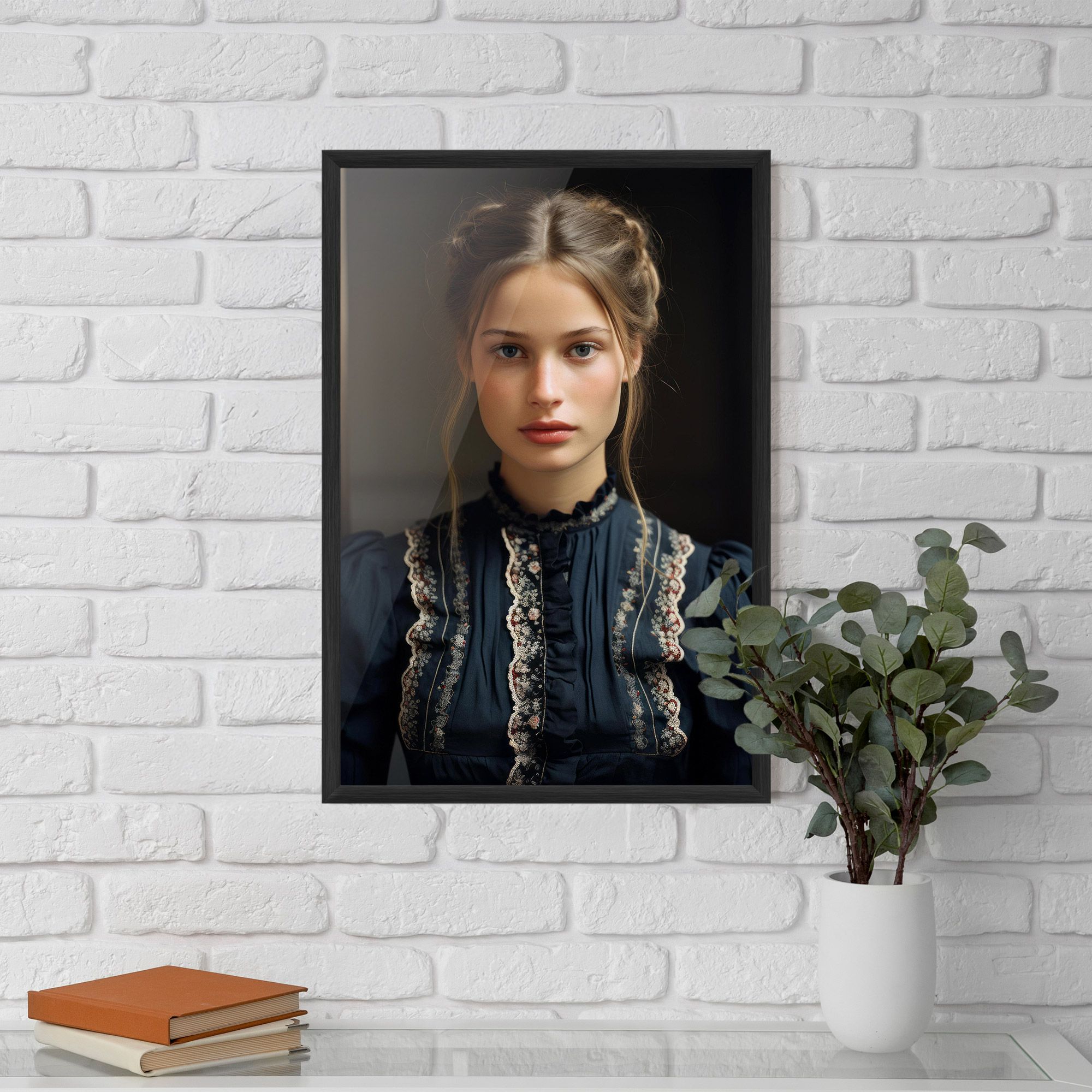 Vintage Blue Eyes mockup 5