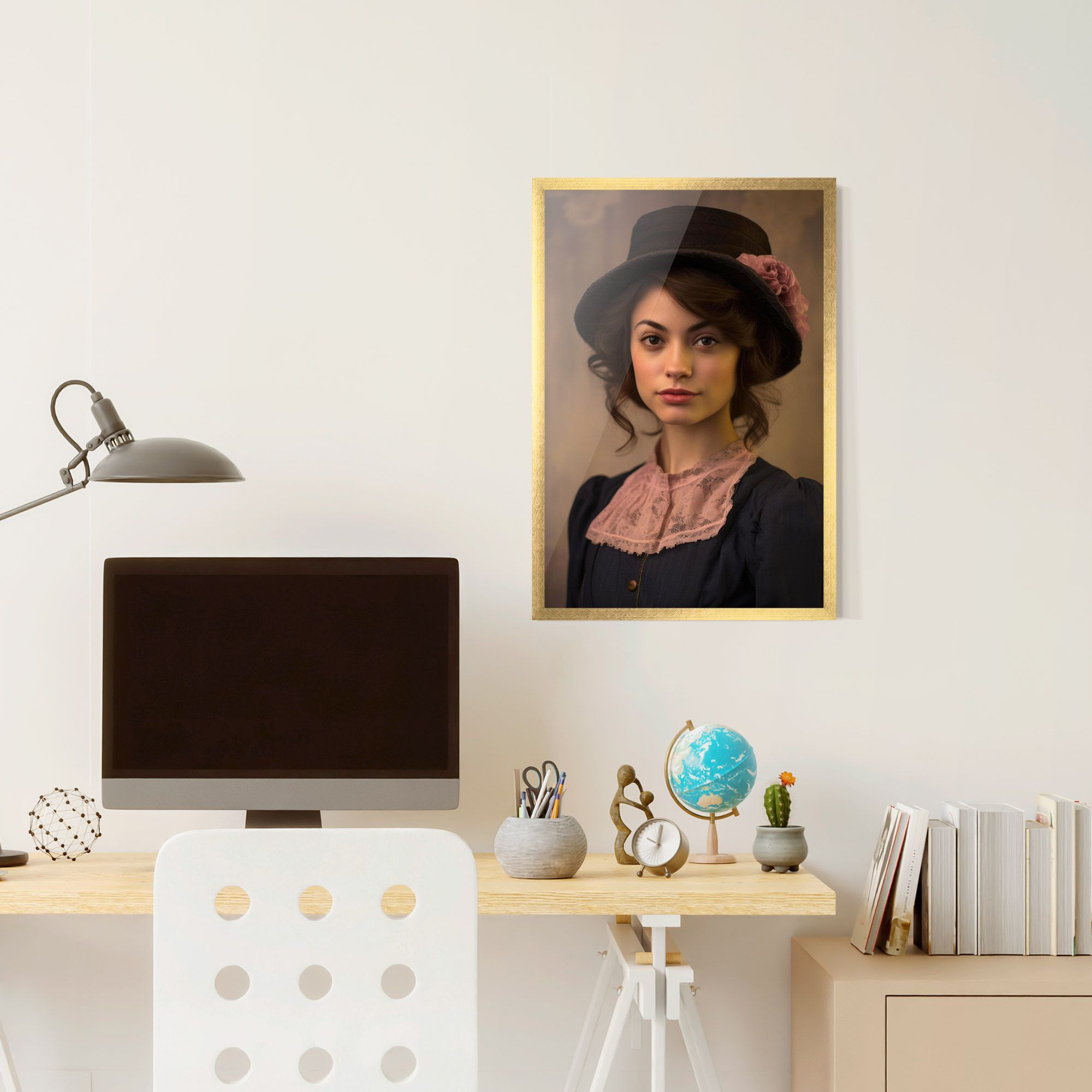 Dark Blue Dress mockup 6