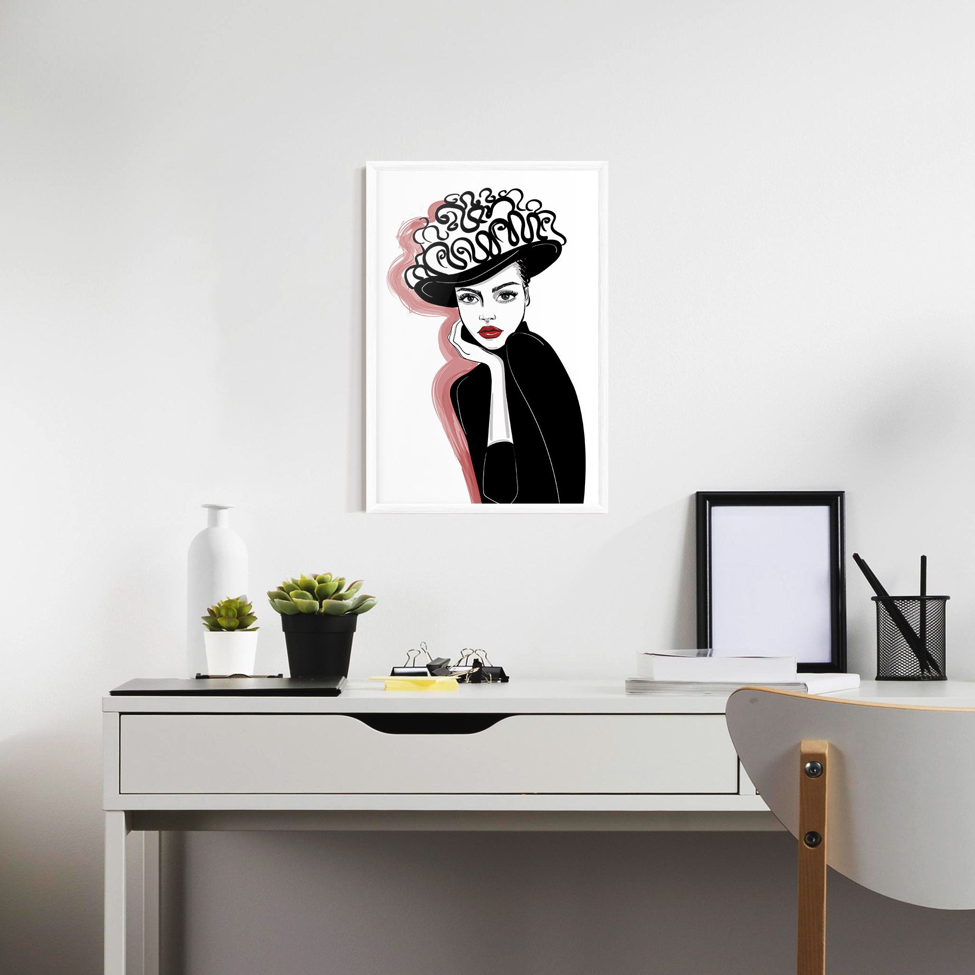 Vintage Drawing mockup 7