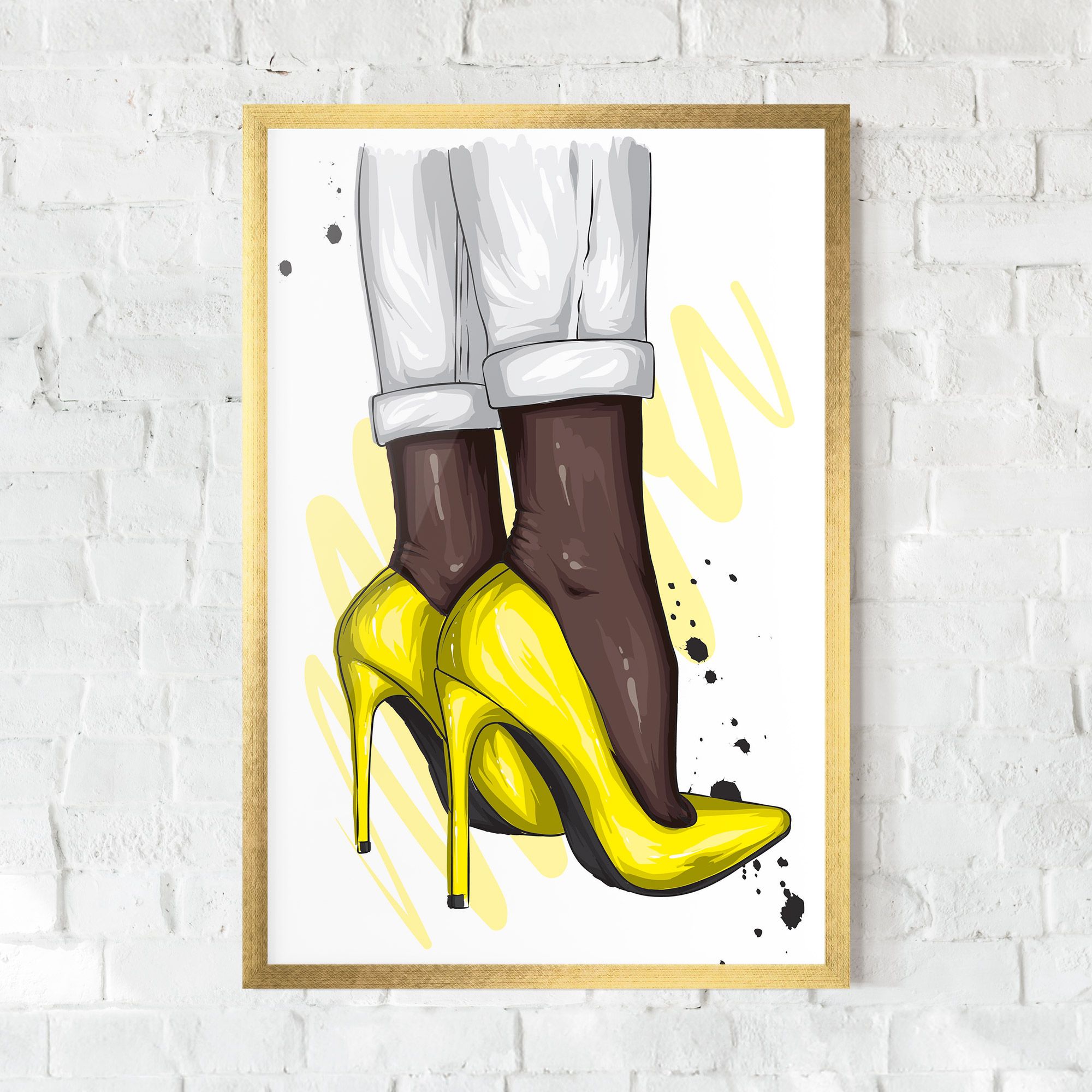Yellow Shoes mockup 0