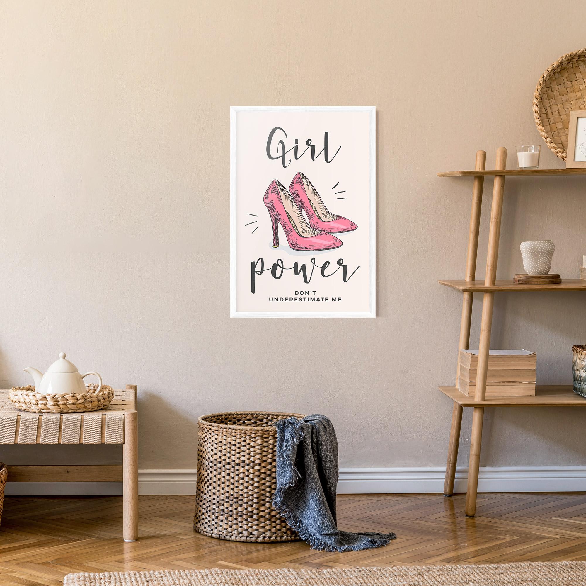 Keretezett Poszter Girl Power mockup 9