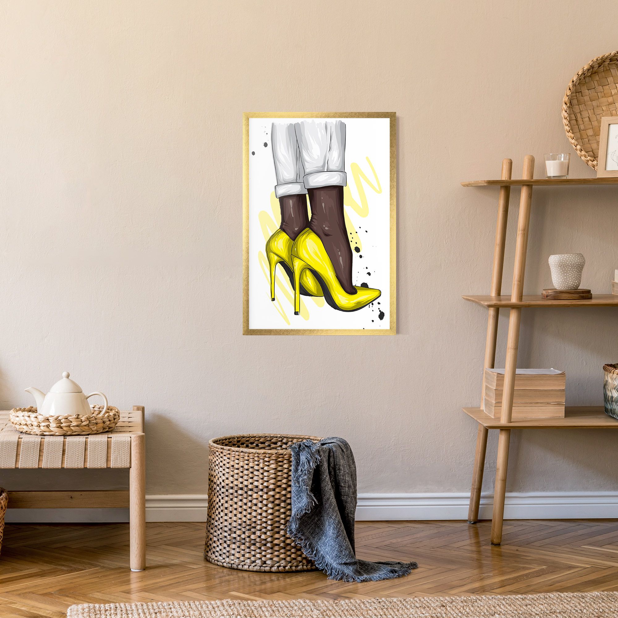 Yellow Shoes mockup 9