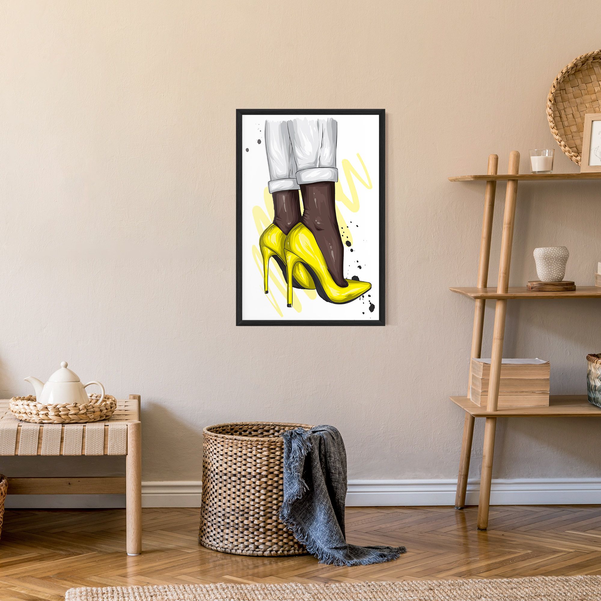 Yellow Shoes mockup 9