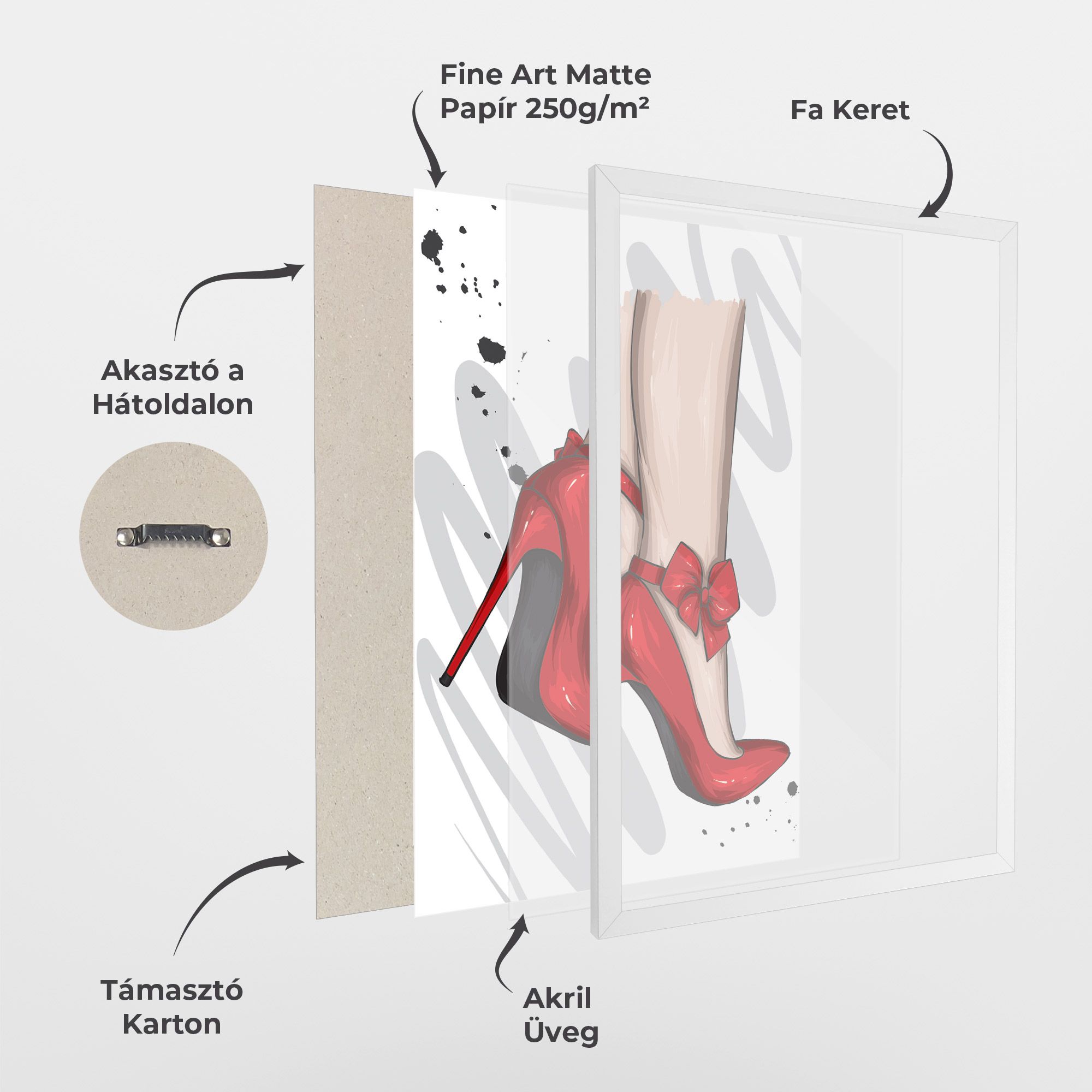 Red Bow Heels mockup 1