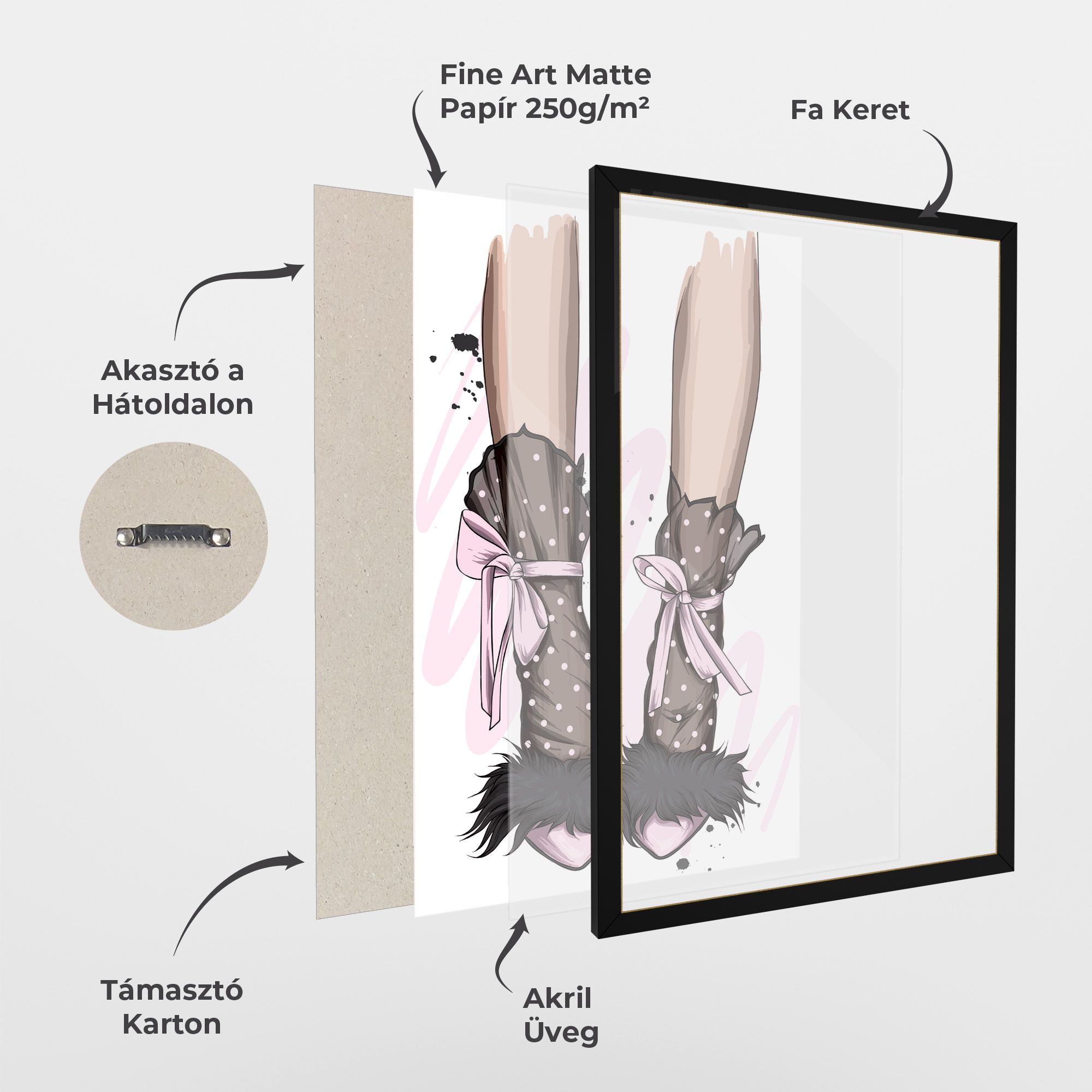 Black Cute Heels mockup 1