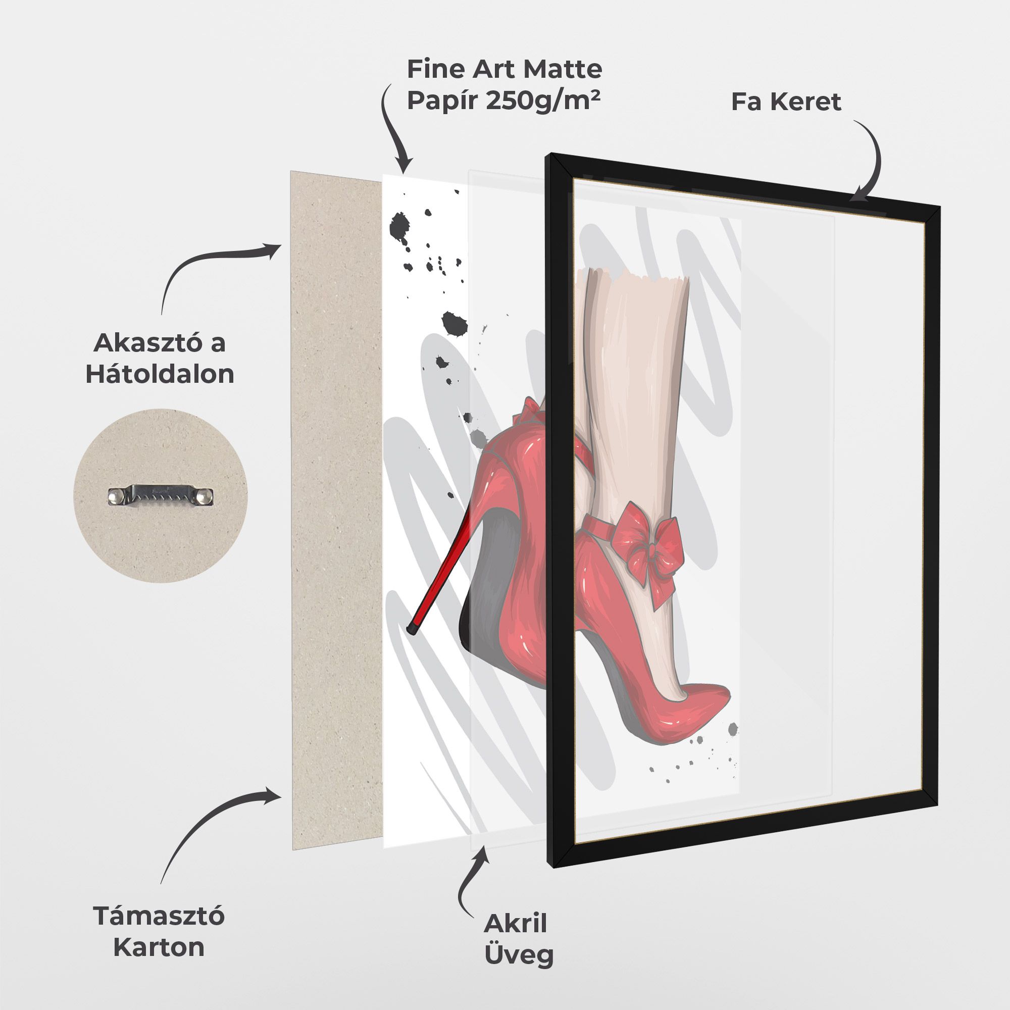 Red Bow Heels mockup 1