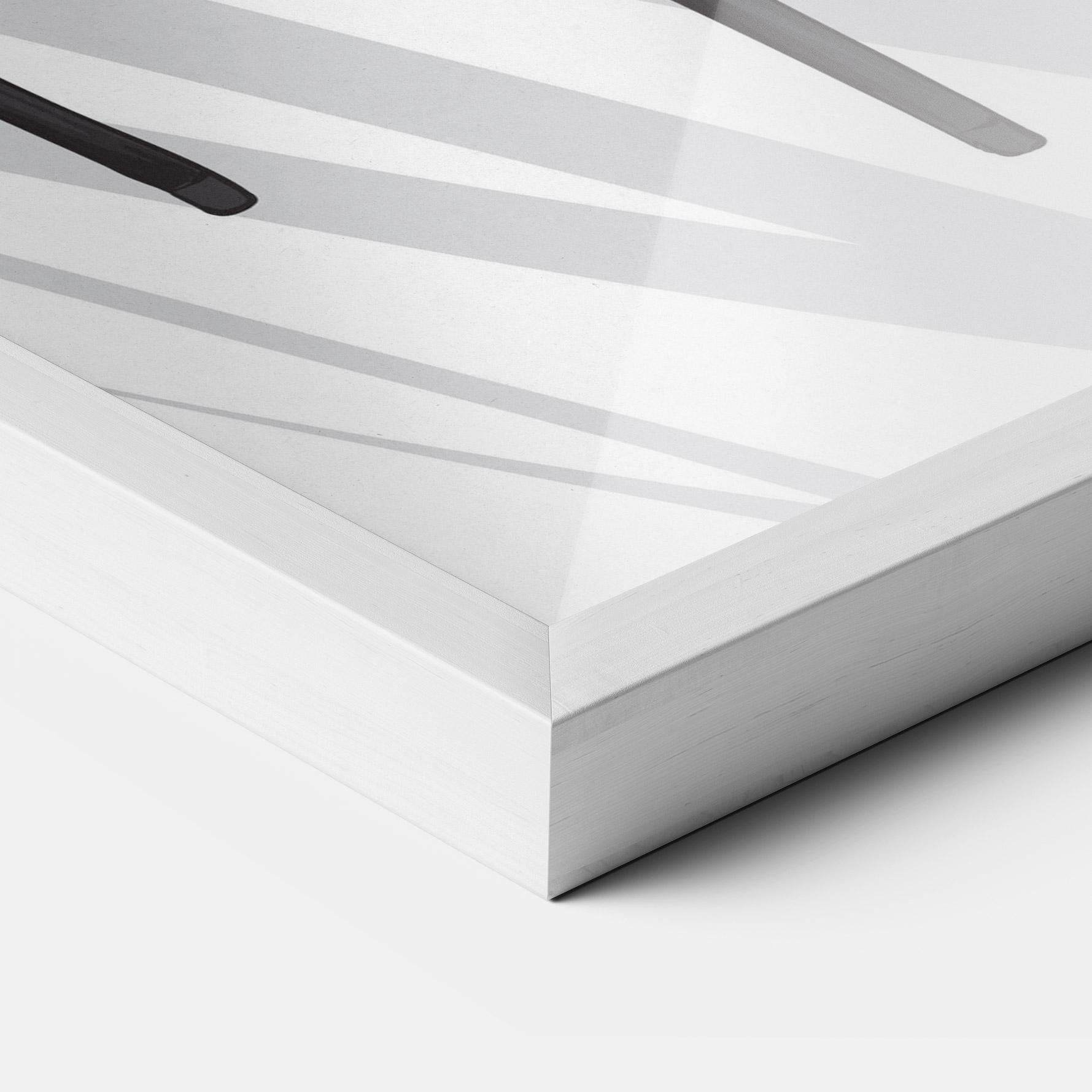 Keretezett Poszter Black Woman Shoes mockup 3