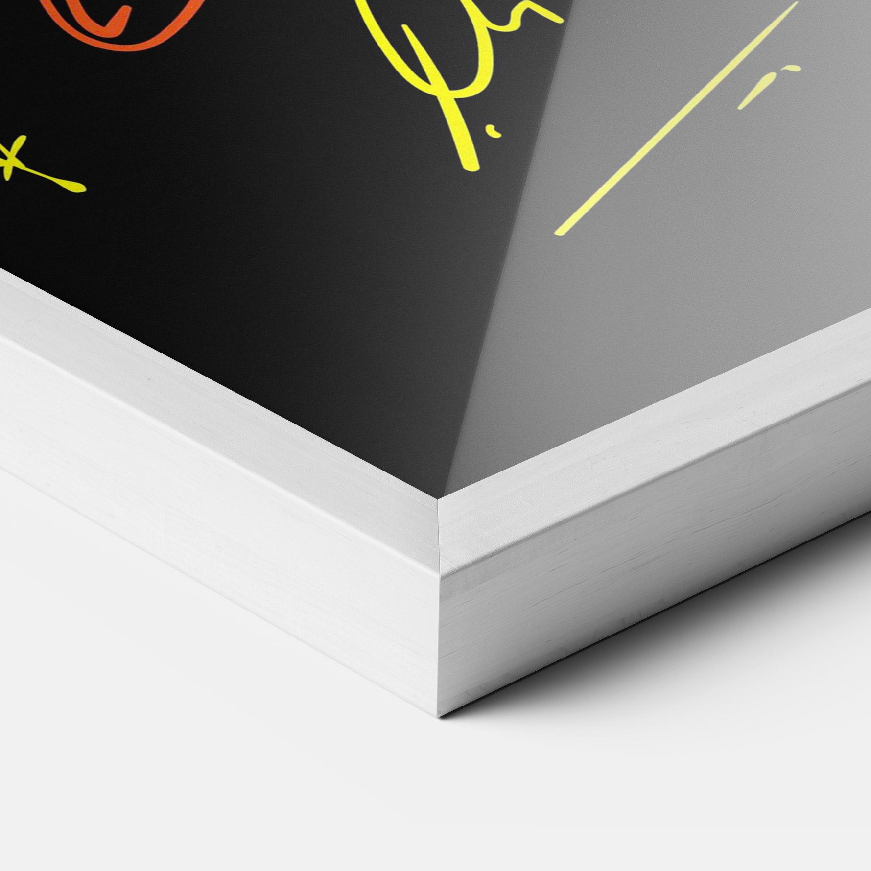 Keretezett Poszter Broken Culture mockup 3