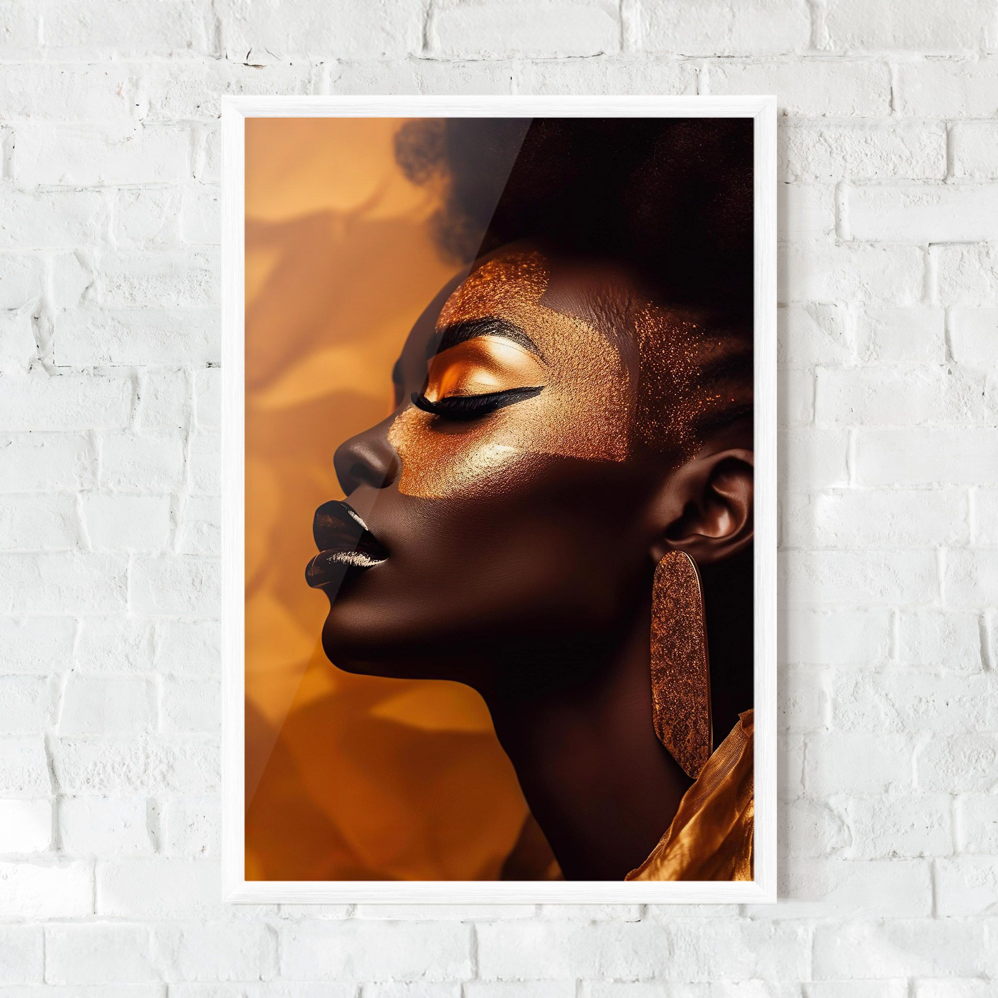 Fashion Gold Portrait mockup 0