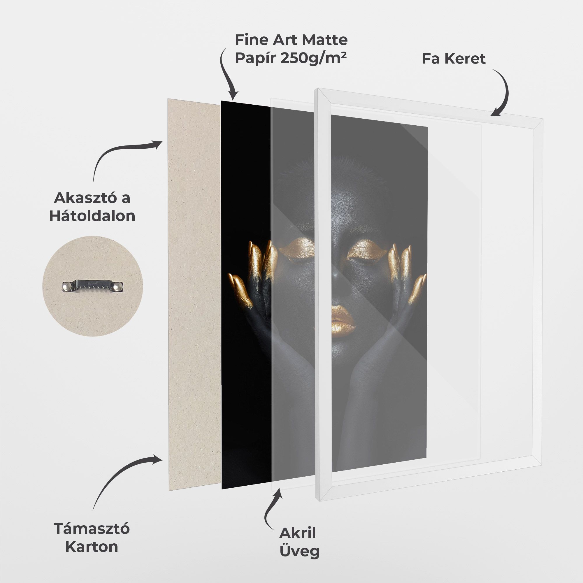 Fingertips Gold Makeup mockup 1