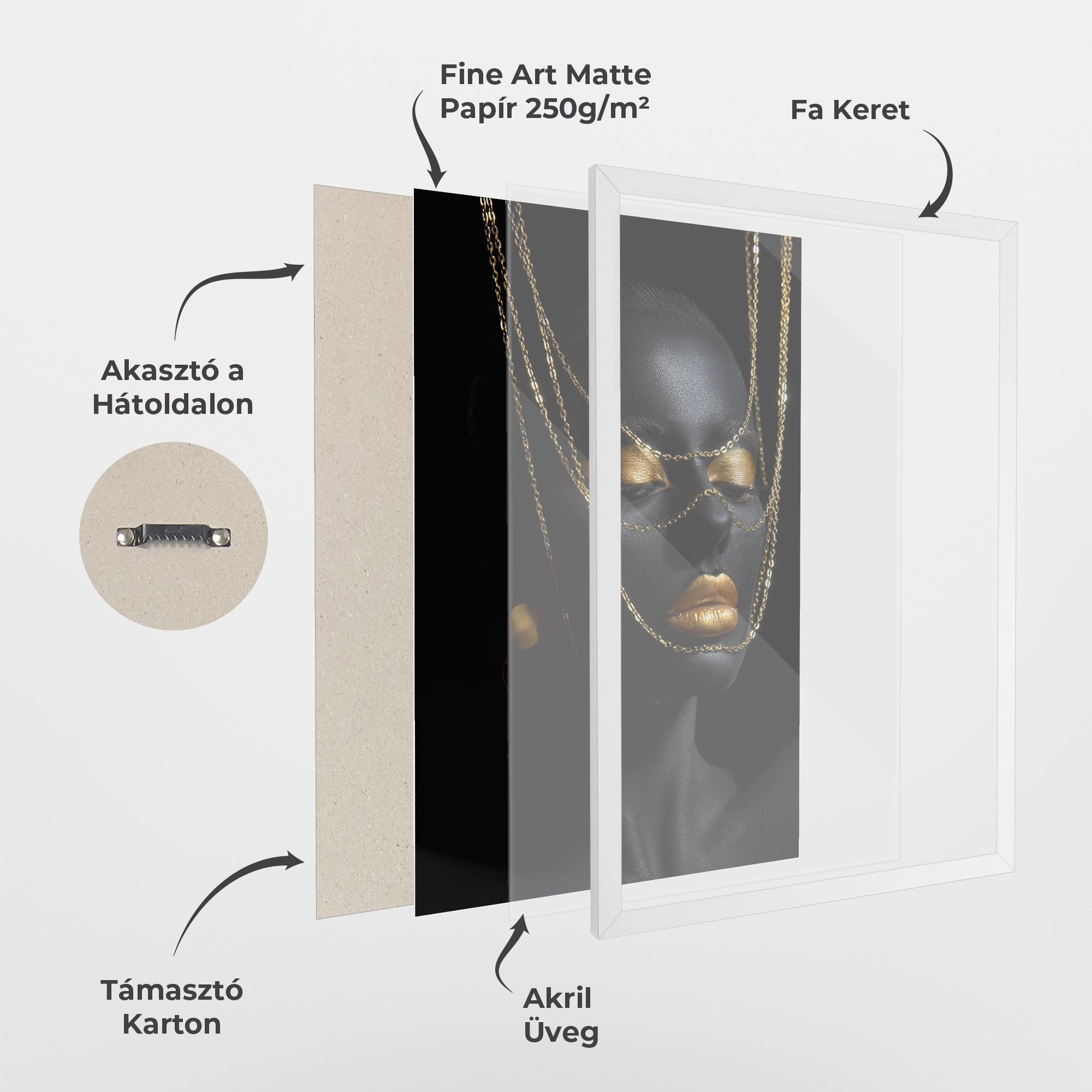 Gold Chain Girl mockup 1