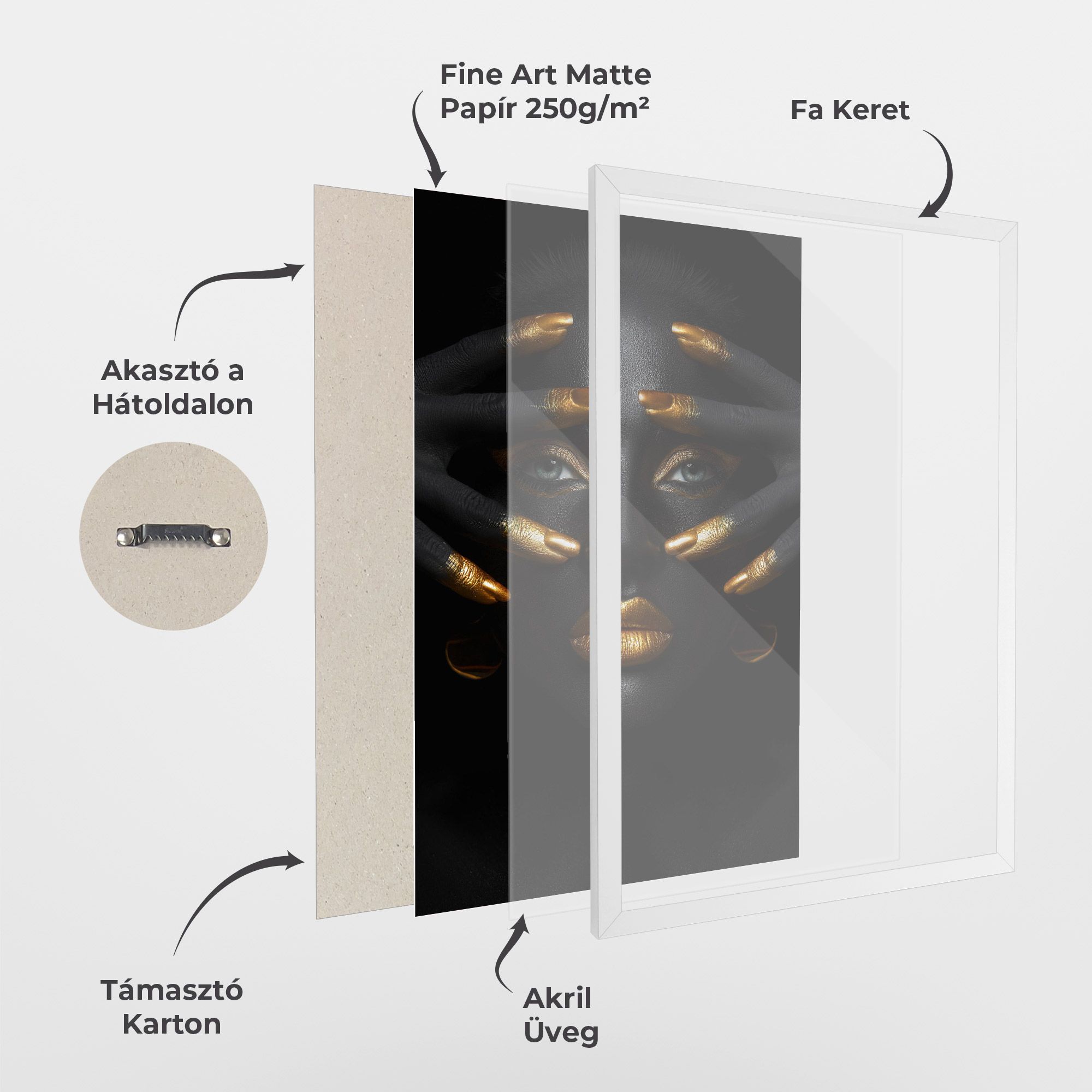 Gold Fingertips Art mockup 1