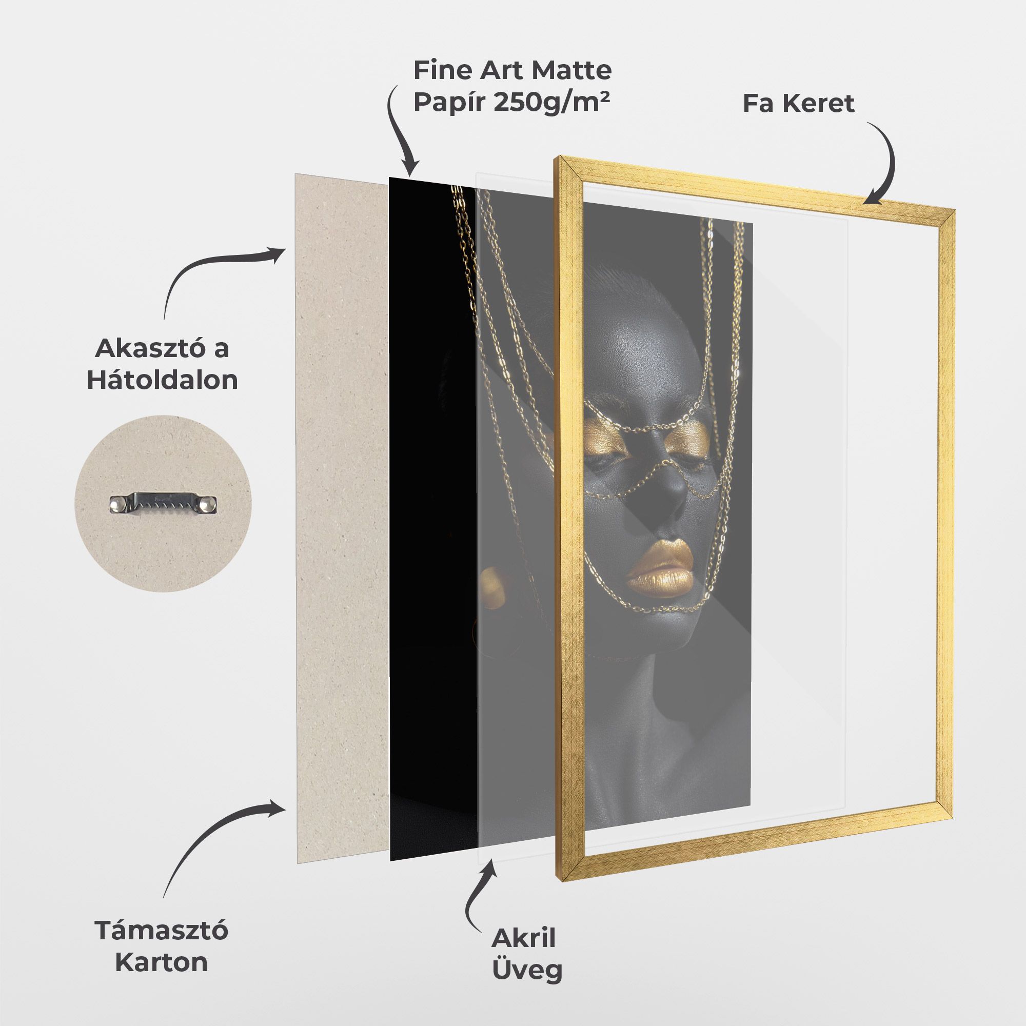 Gold Chain Girl mockup 1