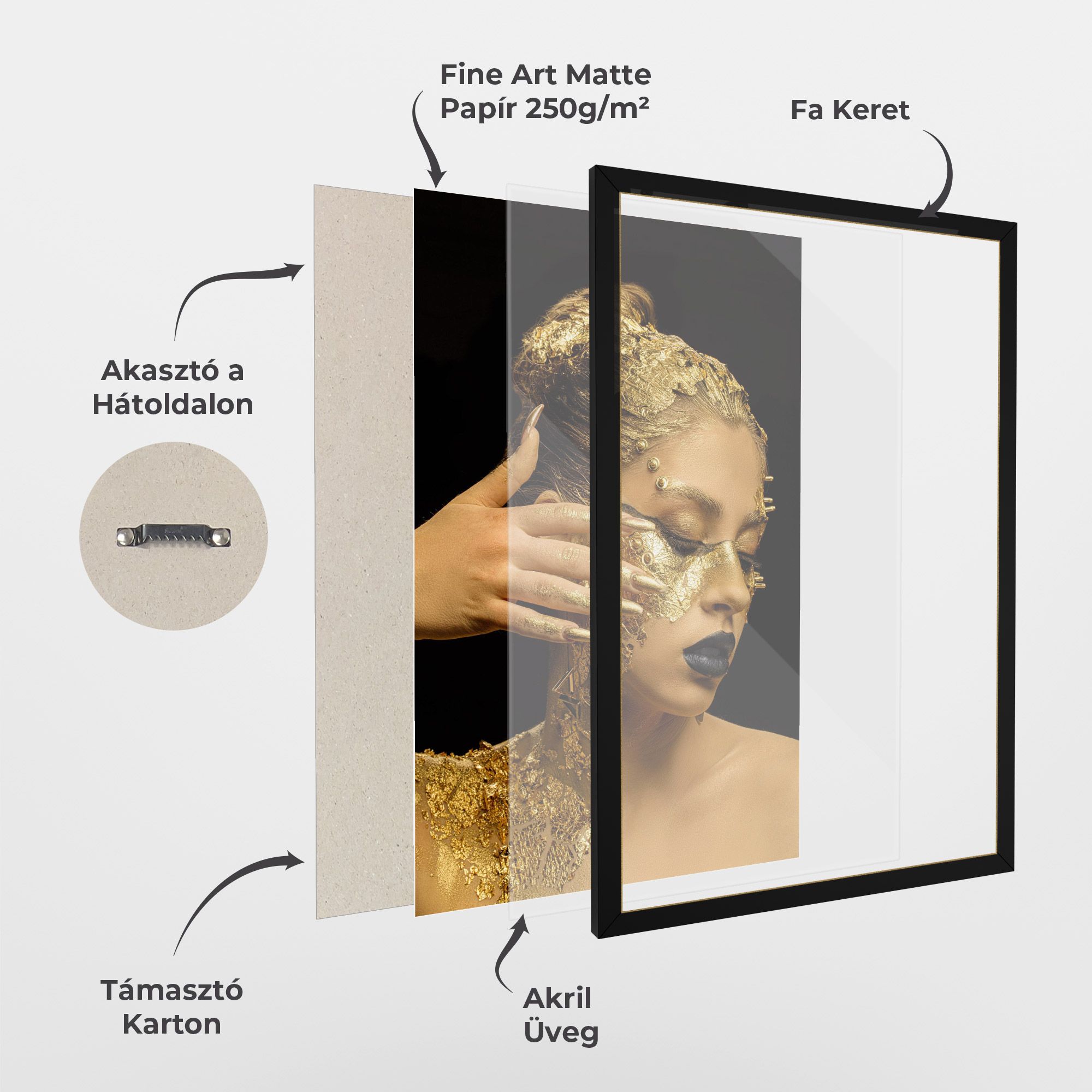 Festive Golden Makeup mockup 1