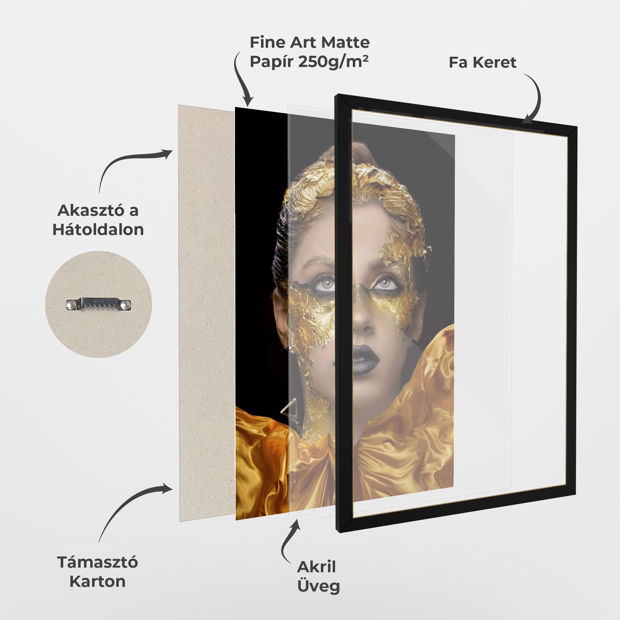 Glamorous Gold Outfit mockup 1