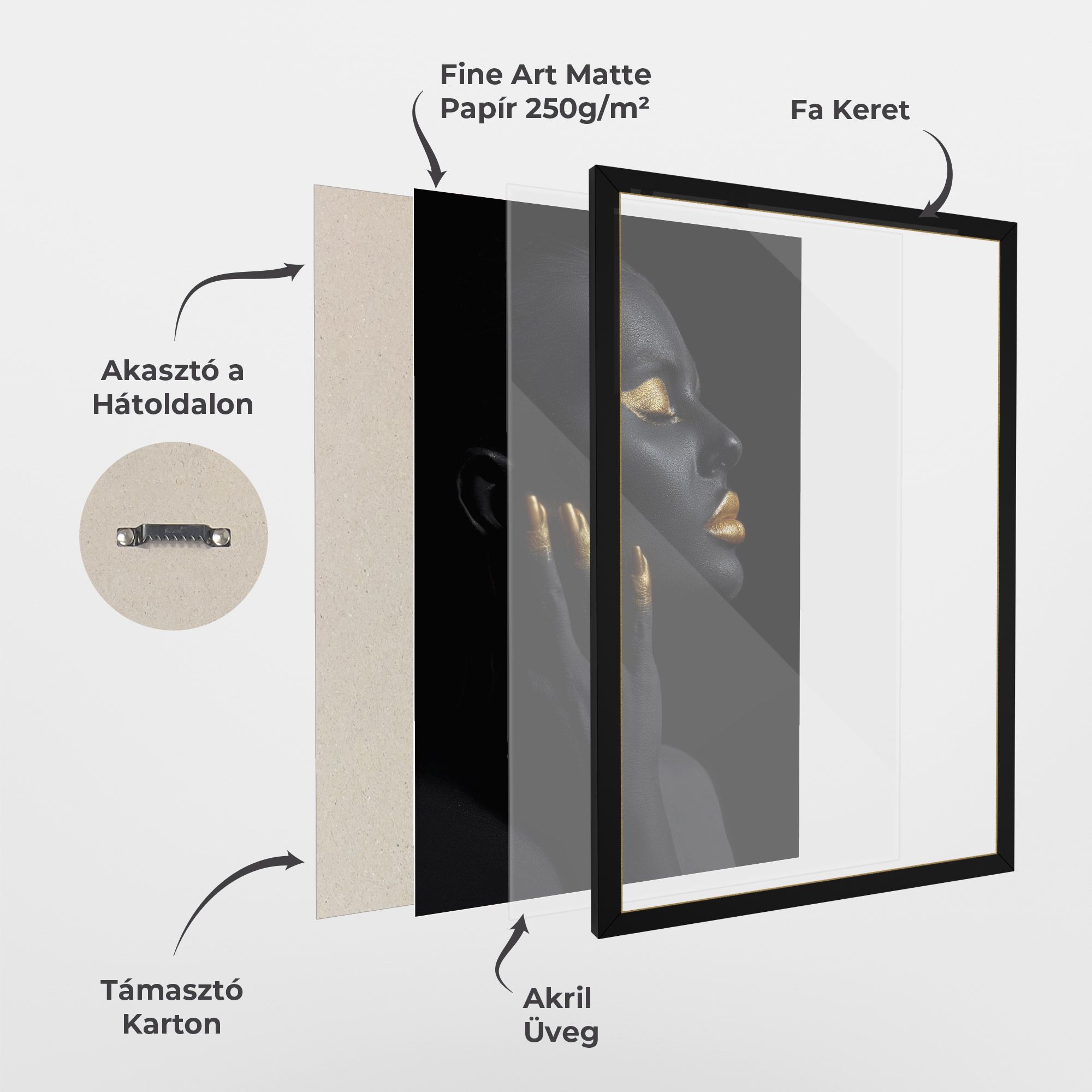 Gold Black Paint mockup 1