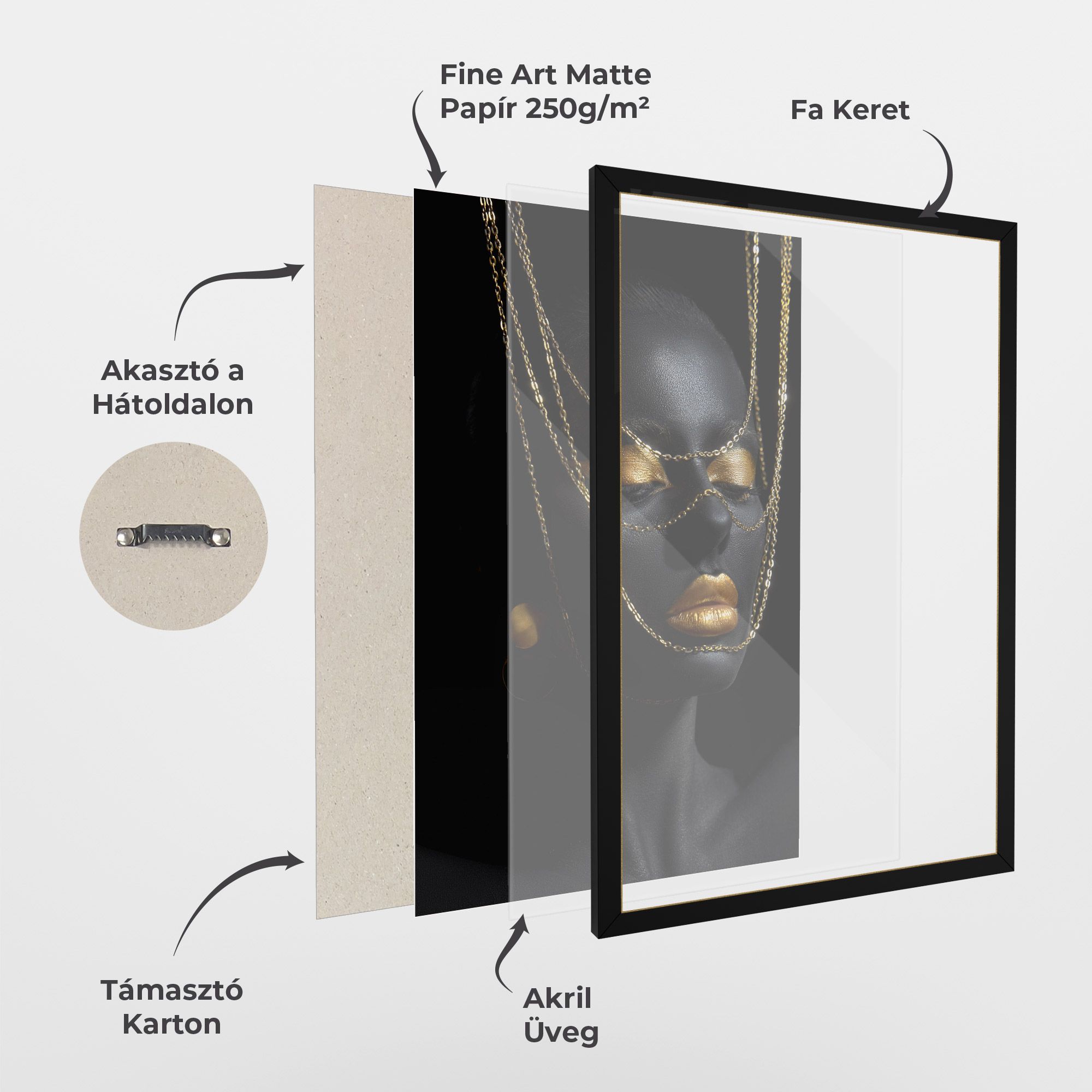 Gold Chain Girl mockup 1