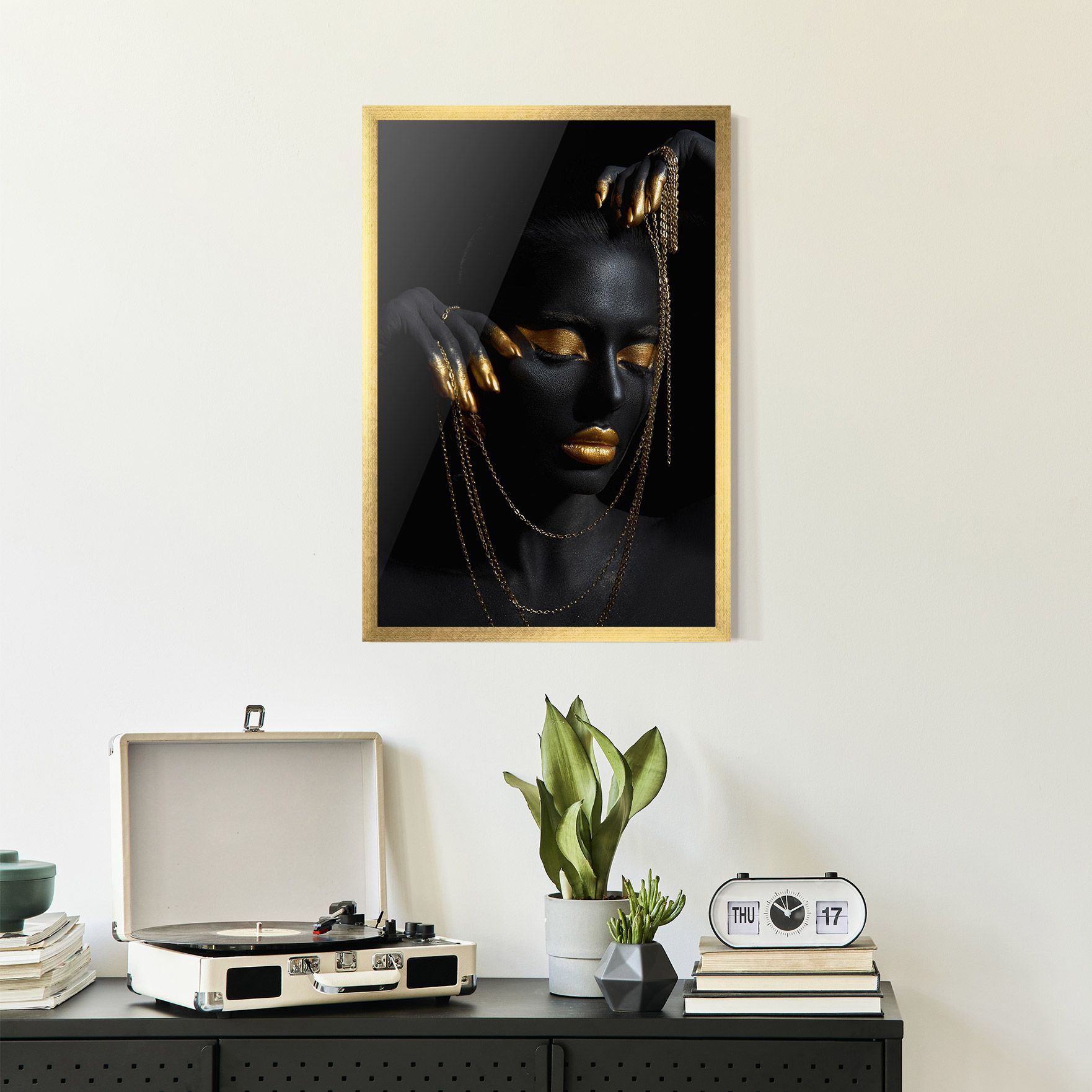 Gold Black Skin mockup 2
