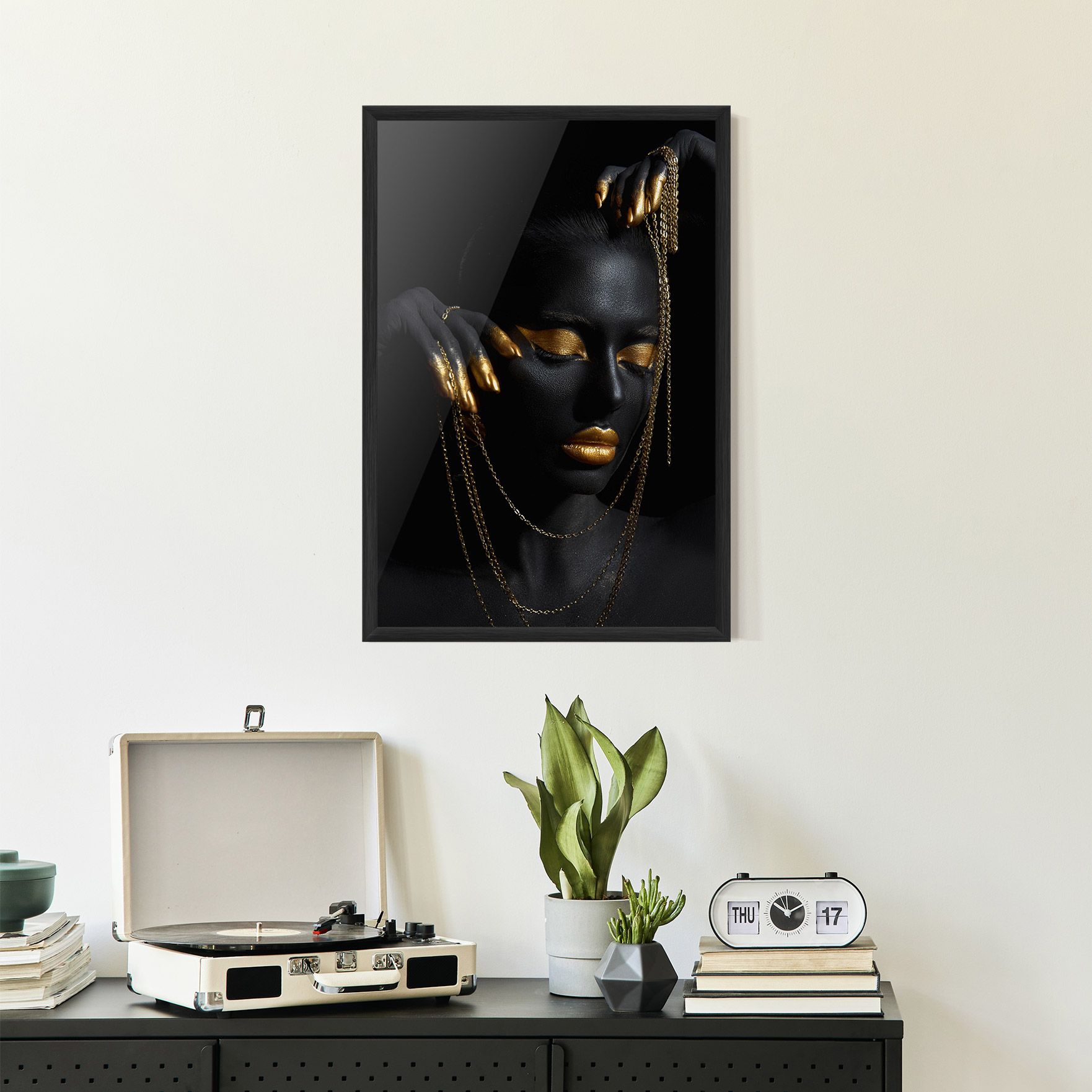 Gold Black Skin mockup 2