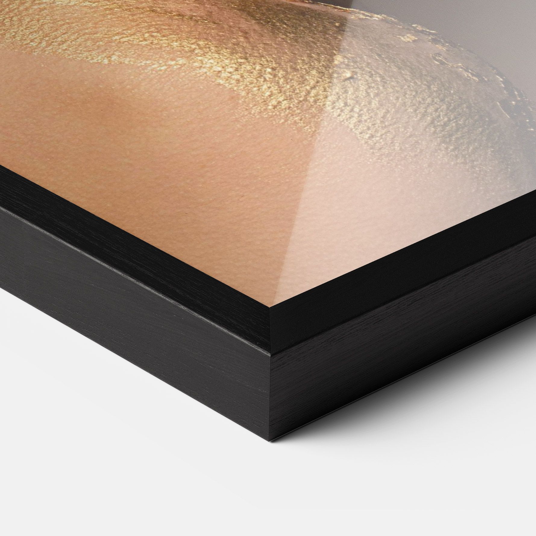 Golden Foil Face mockup 3
