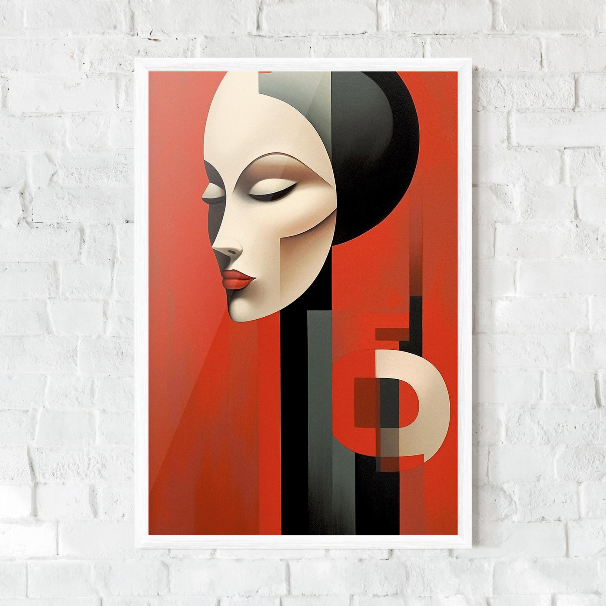 Keretezett Poszter Art Russian Revolution mockup 0