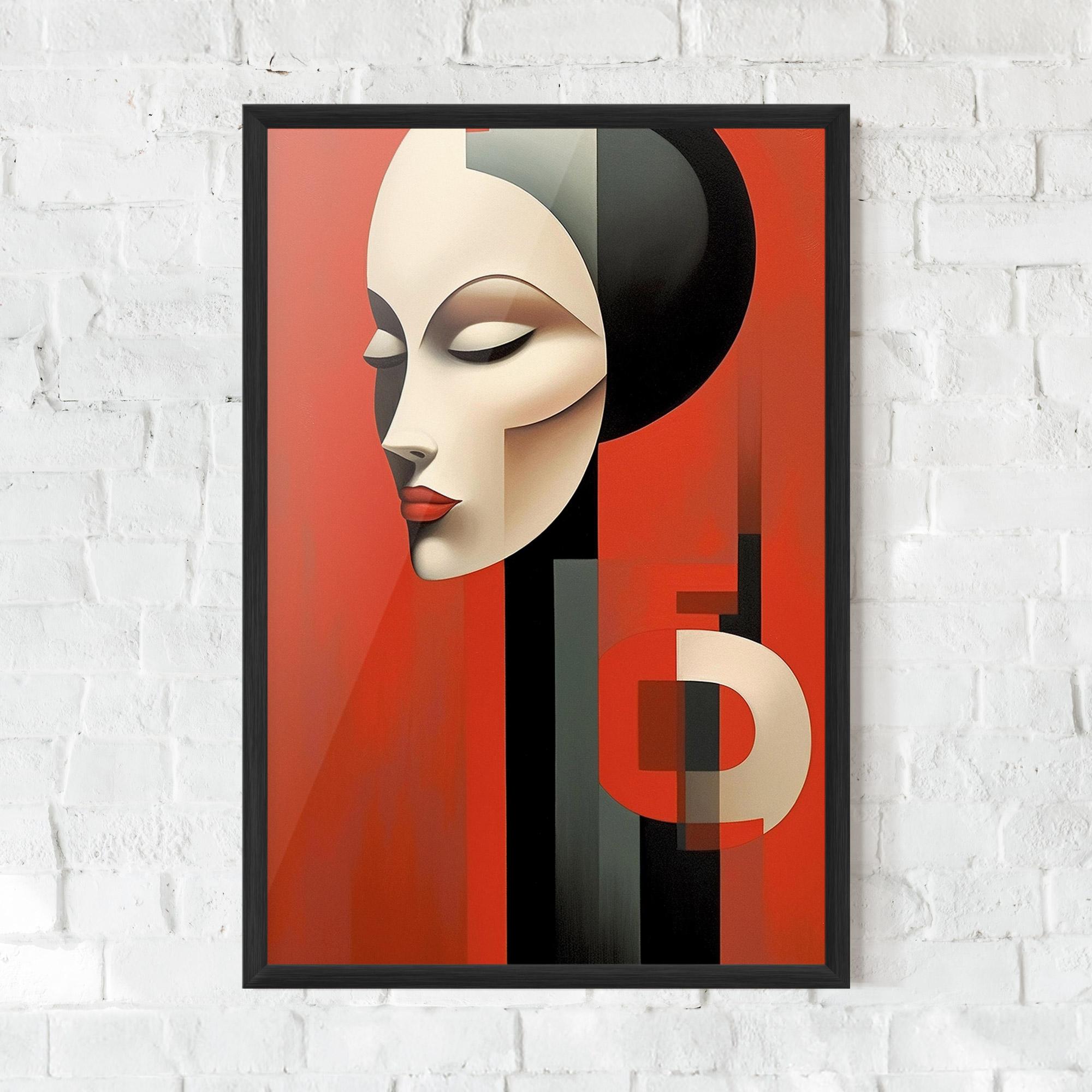 Keretezett Poszter Art Russian Revolution mockup 0