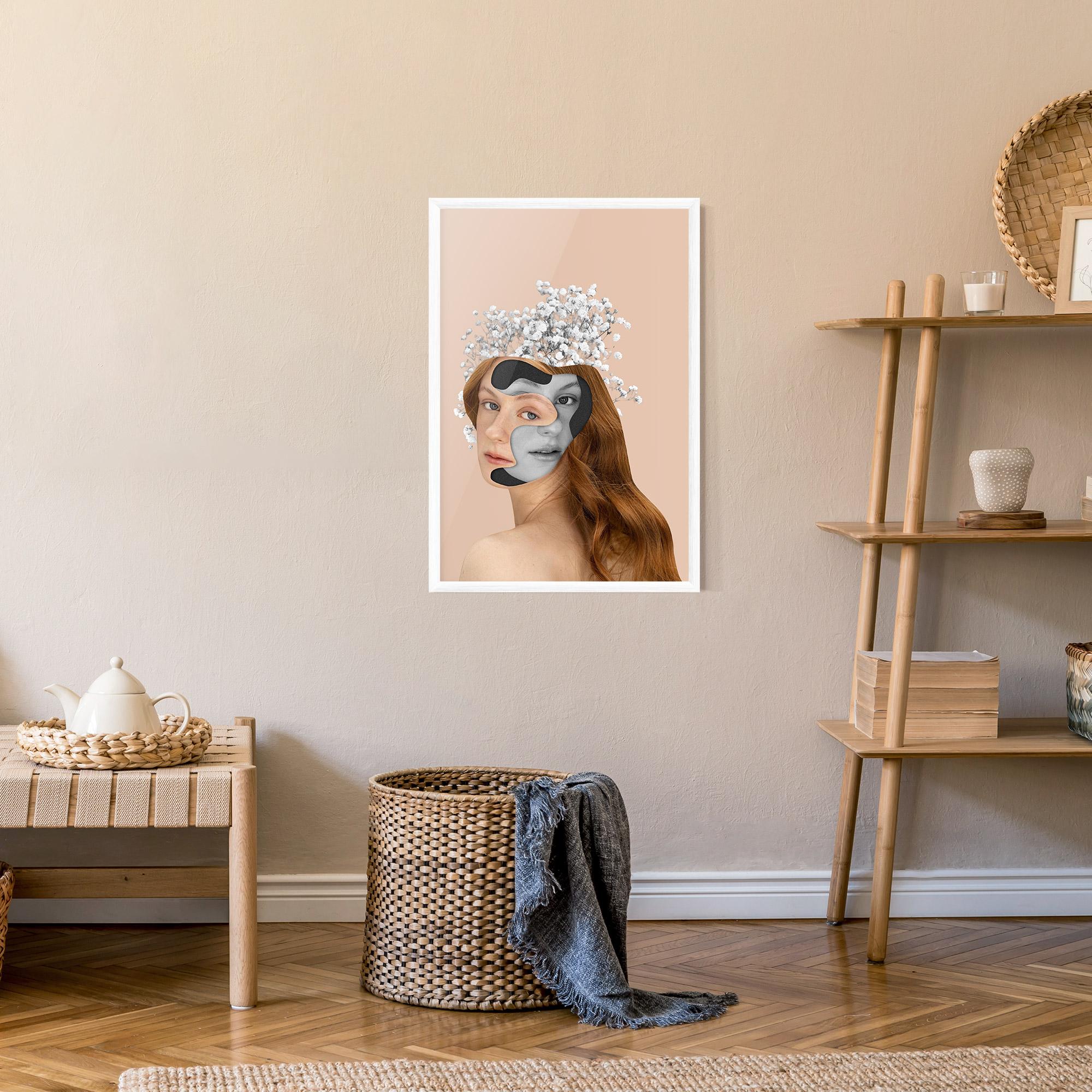 Keretezett Poszter Abstract Combination mockup 9