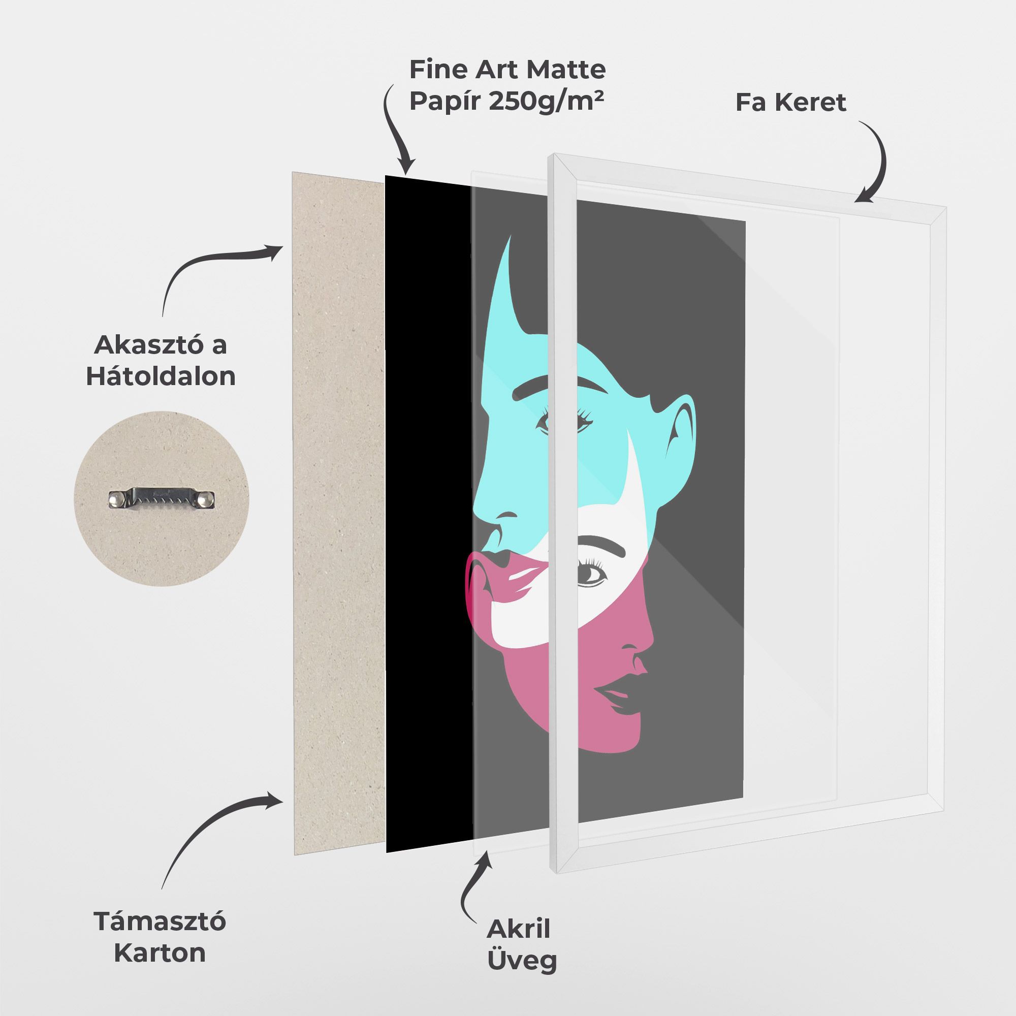 Blue Pink Women mockup 1