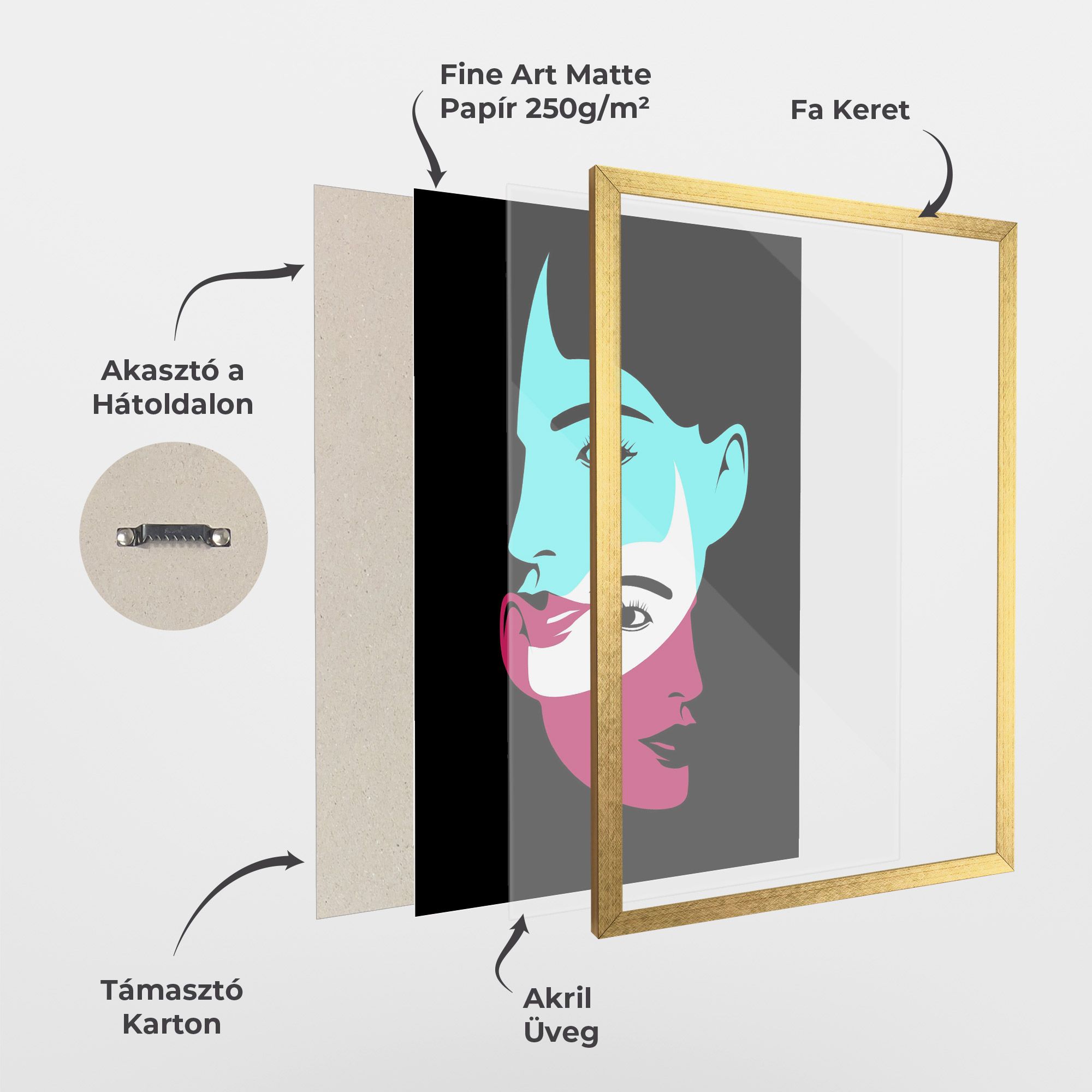 Blue Pink Women mockup 1