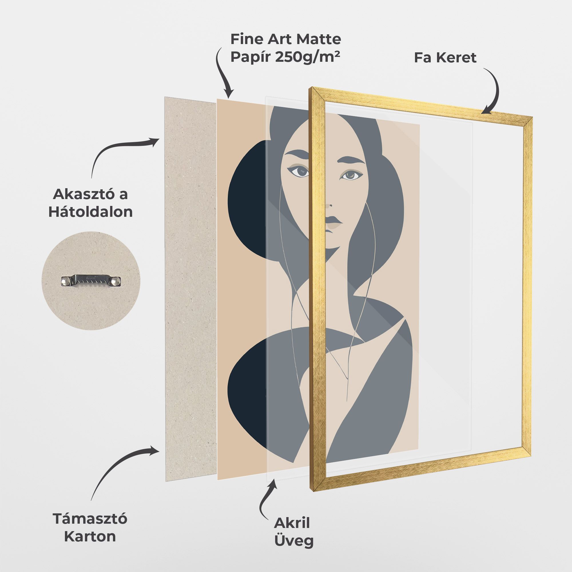 Cream Blue Woman mockup 1