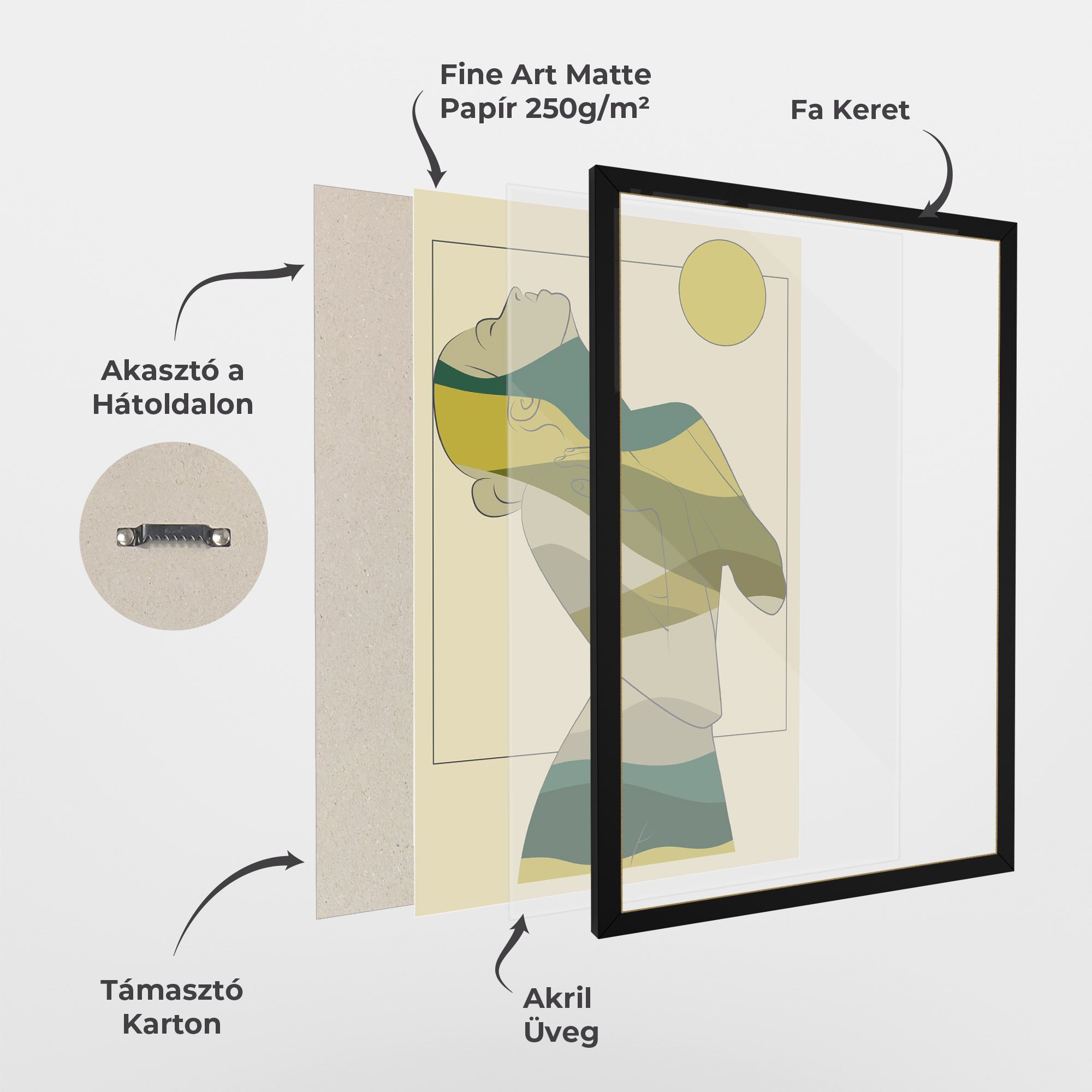 Green Nature Woman mockup 1