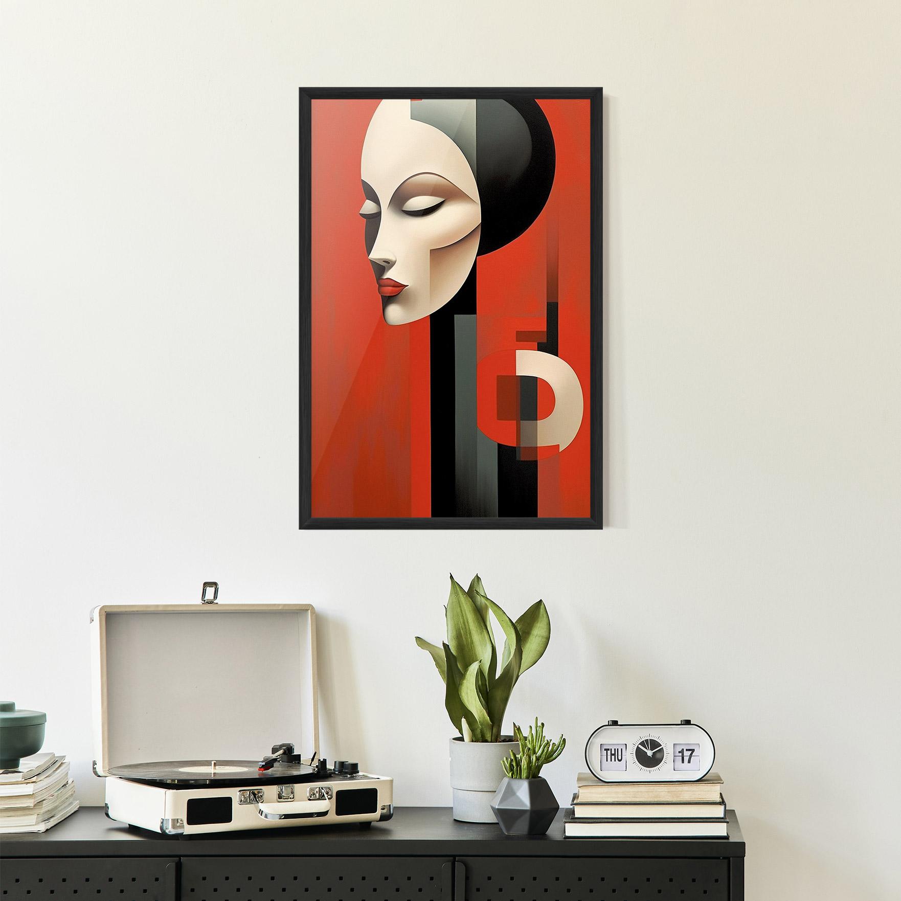 Keretezett Poszter Art Russian Revolution mockup 2