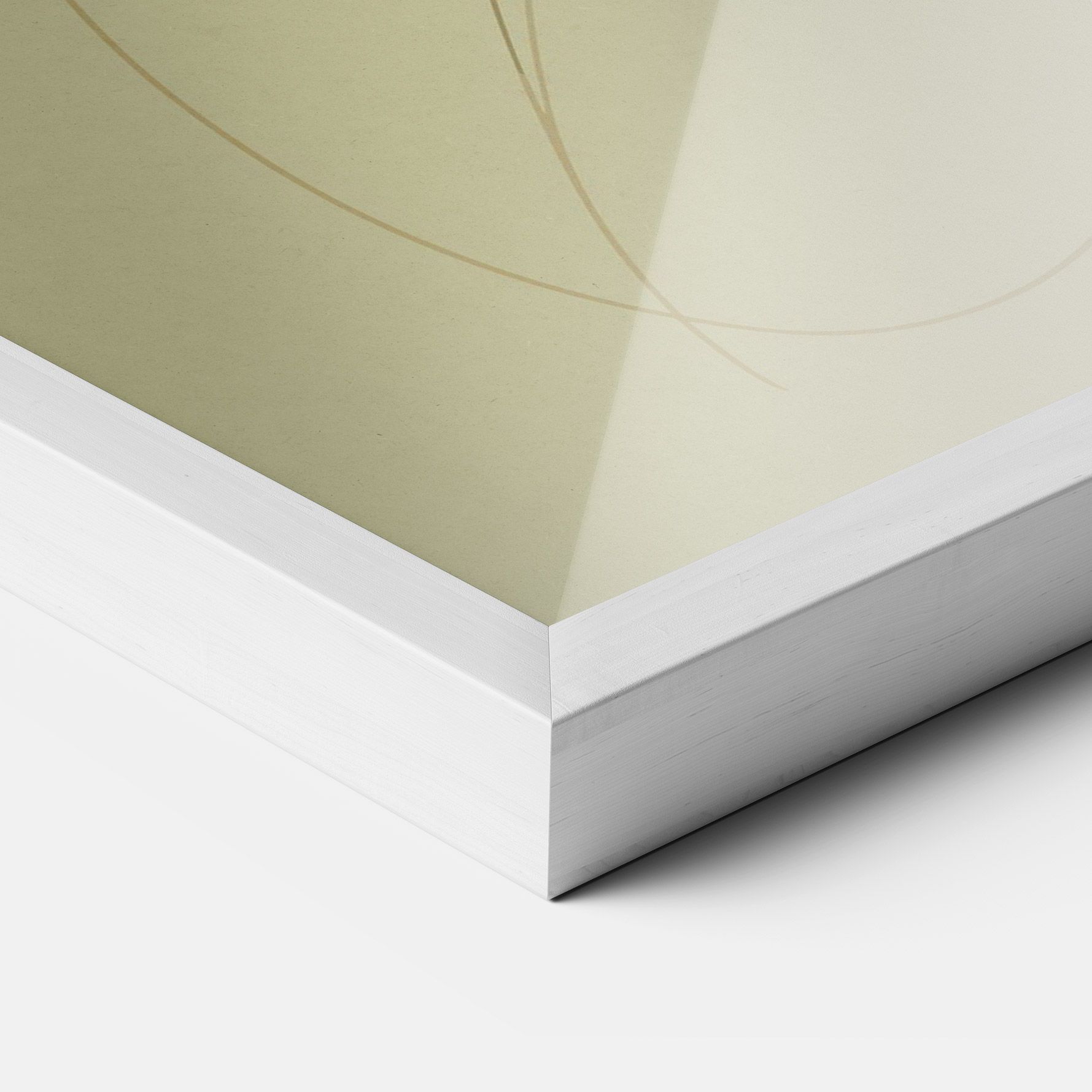 Cream Woman Head mockup 3