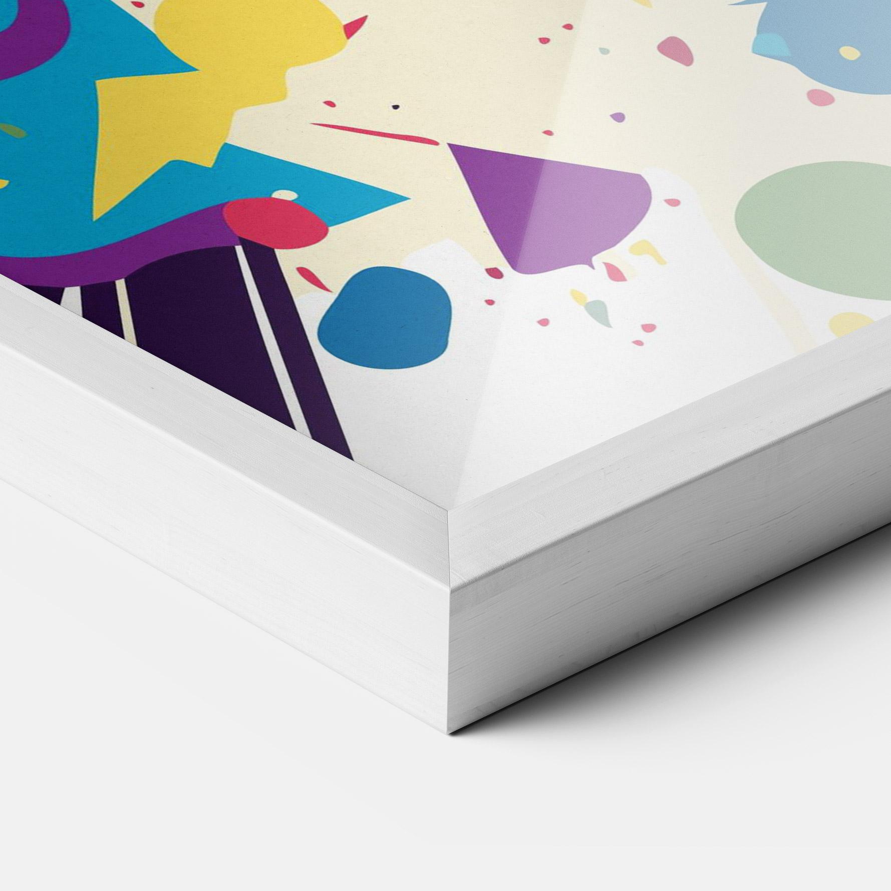 Keretezett Poszter Fictional Woman mockup 3