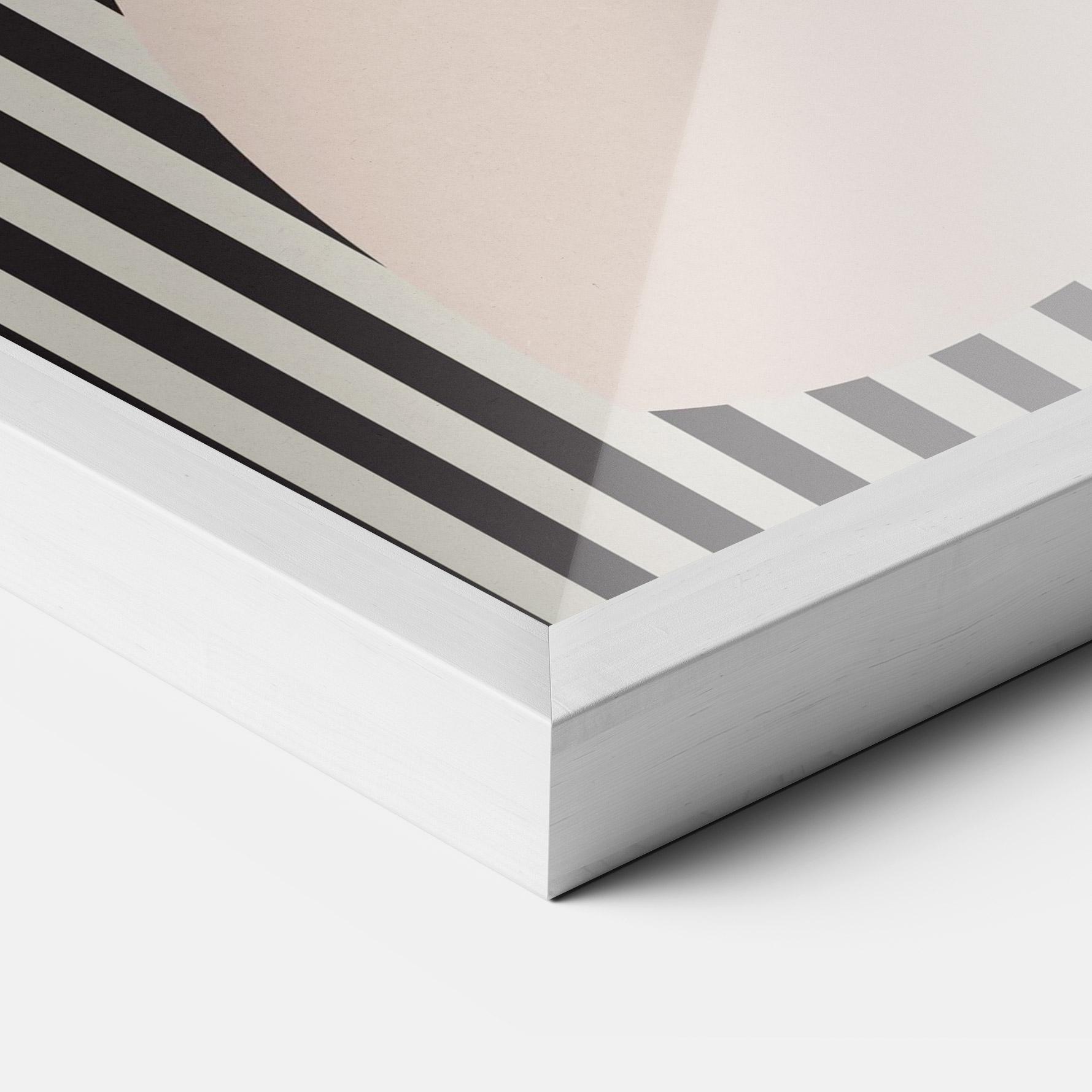 Keretezett Poszter Woman Orange Lips mockup 3