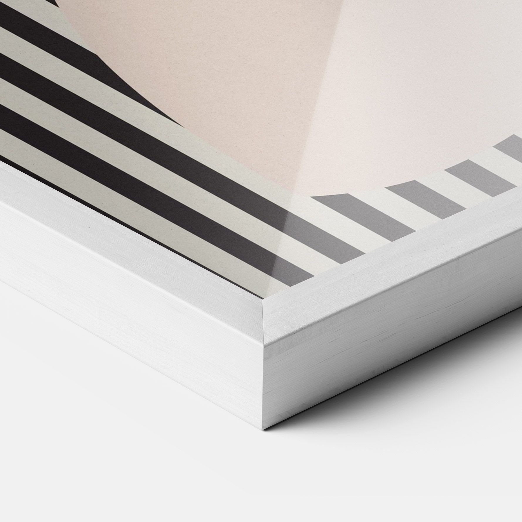 Woman Orange Lips mockup 3