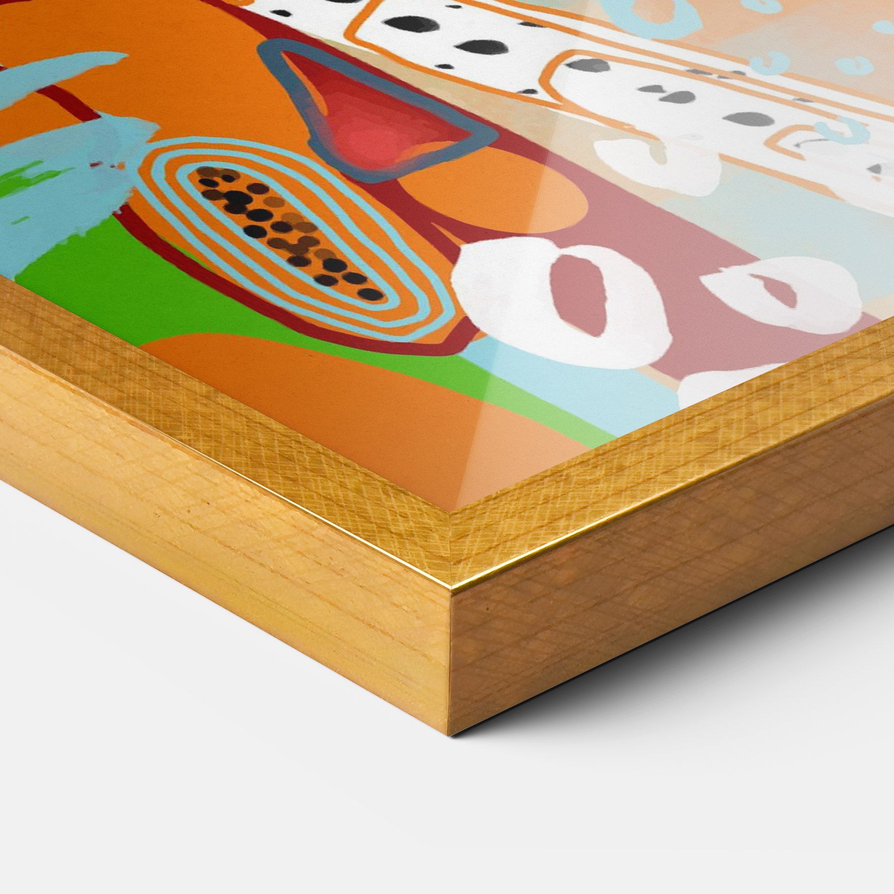 Abstract Art Woman mockup 3