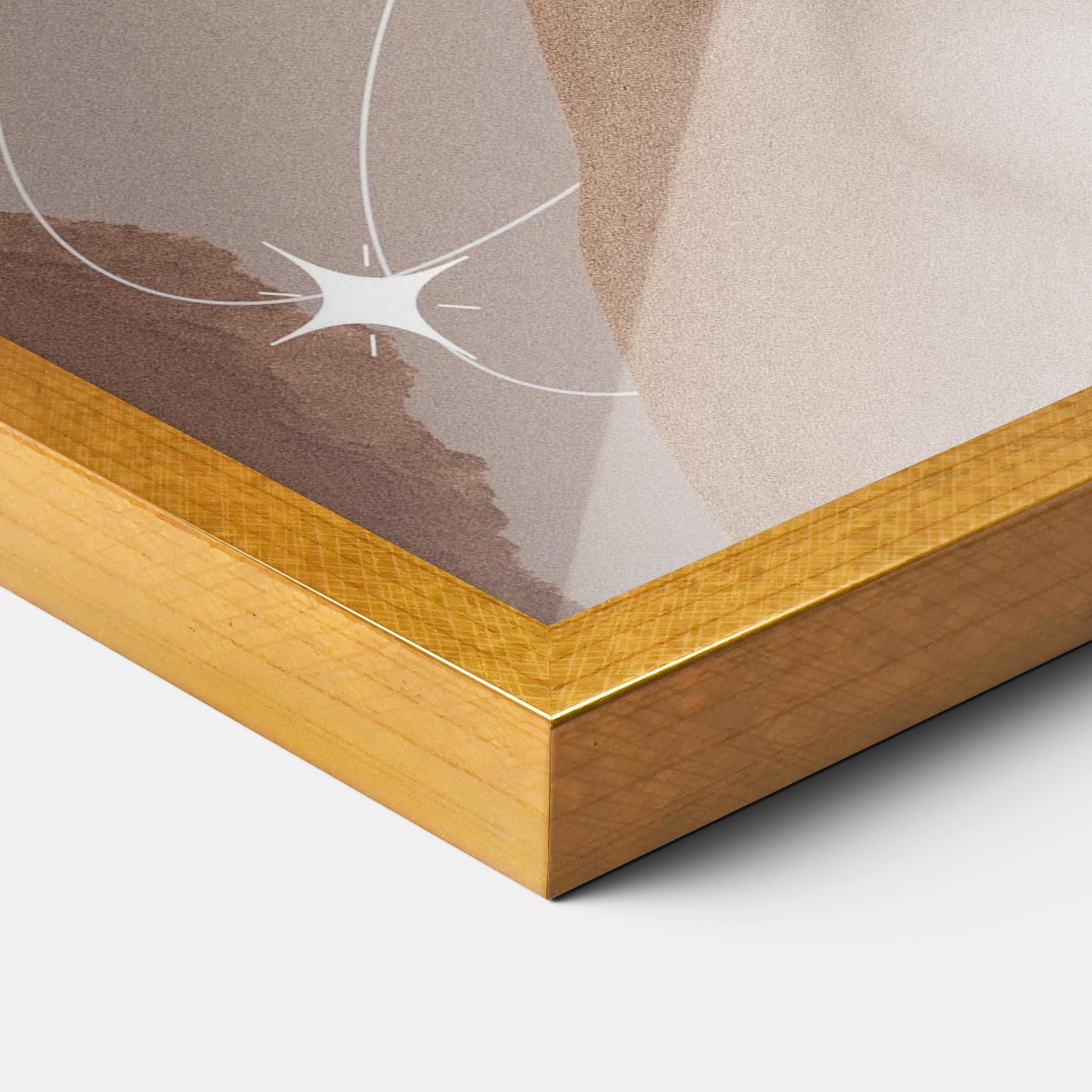 Keretezett Poszter Galaxy Hair mockup 3