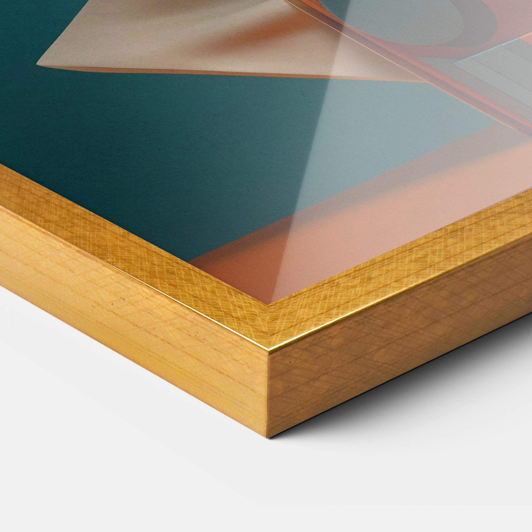 Keretezett Poszter Interesting Woman Concept mockup 3