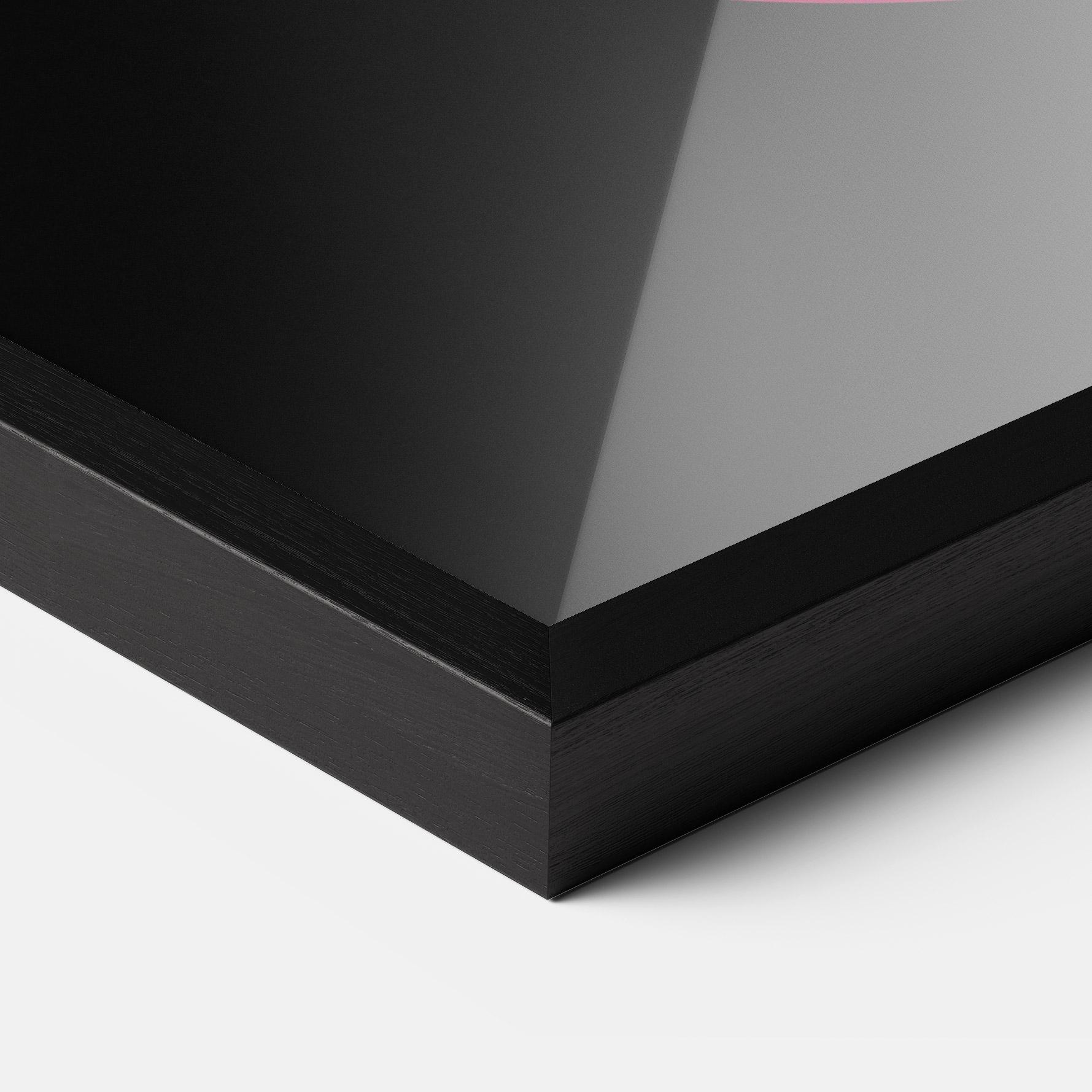 Keretezett Poszter Blue Pink Women mockup 3