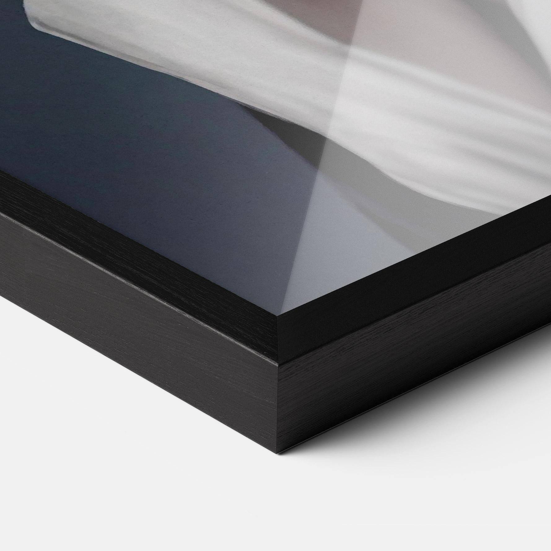 Keretezett Poszter Red Flower Woman mockup 3