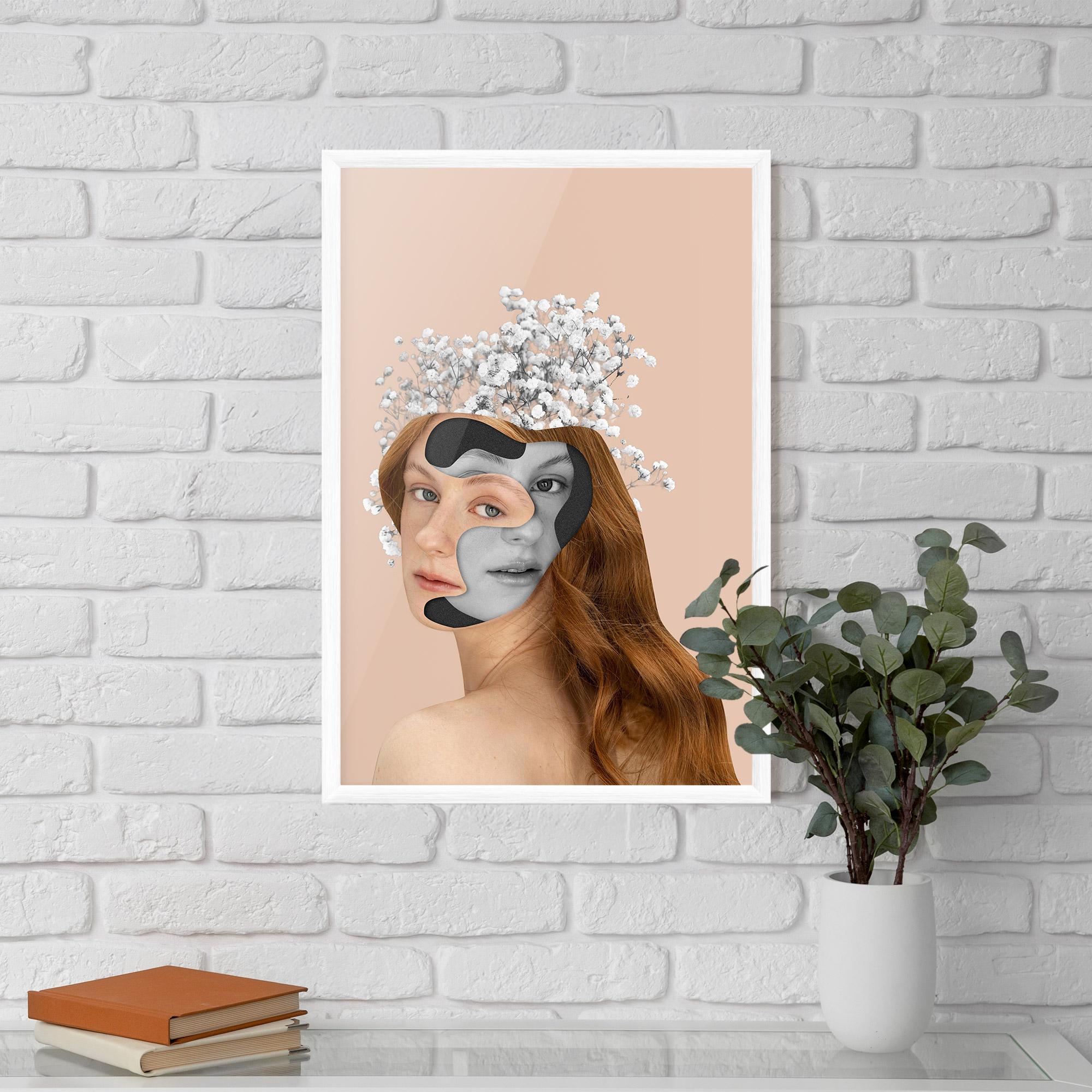 Keretezett Poszter Abstract Combination mockup 5