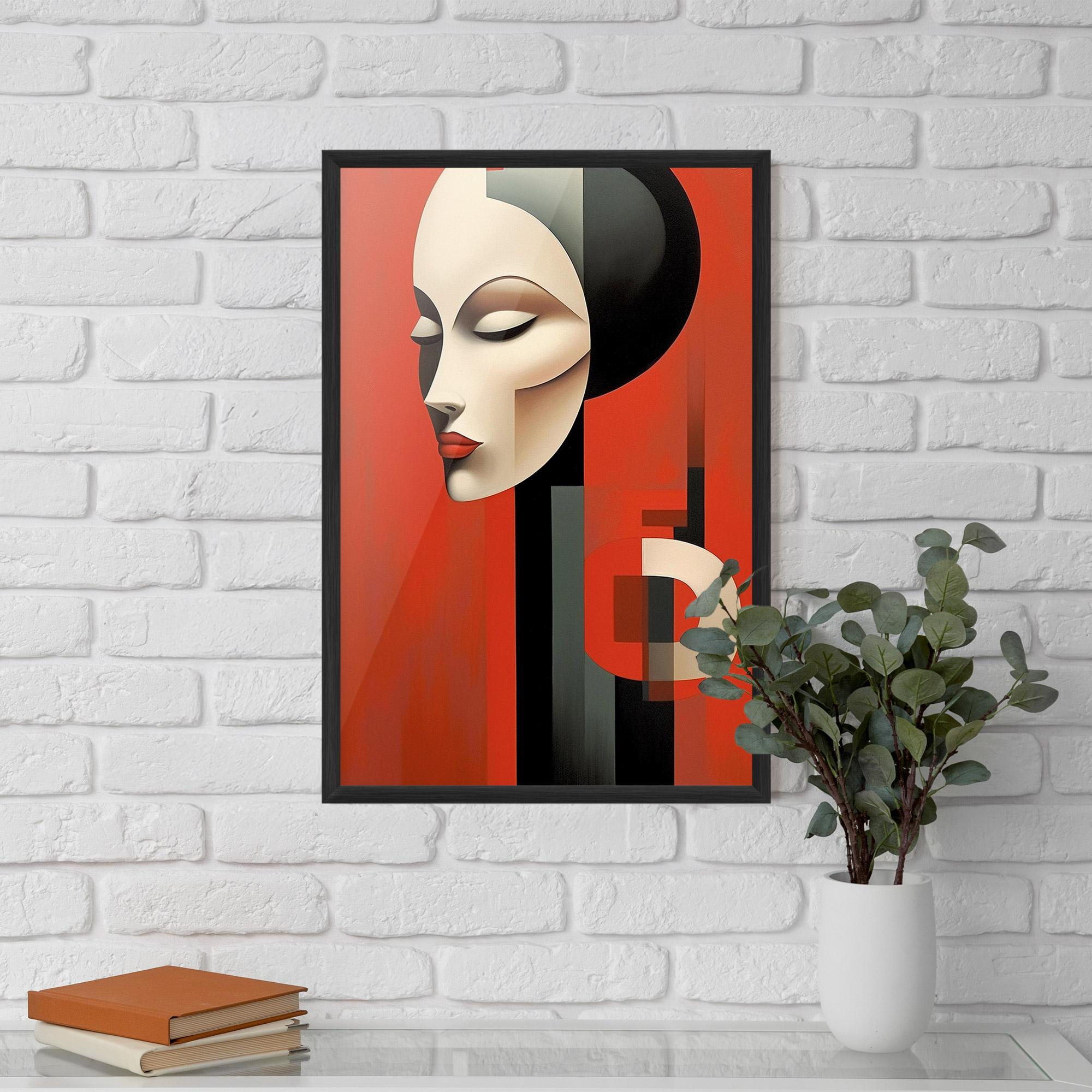 Keretezett Poszter Art Russian Revolution mockup 5