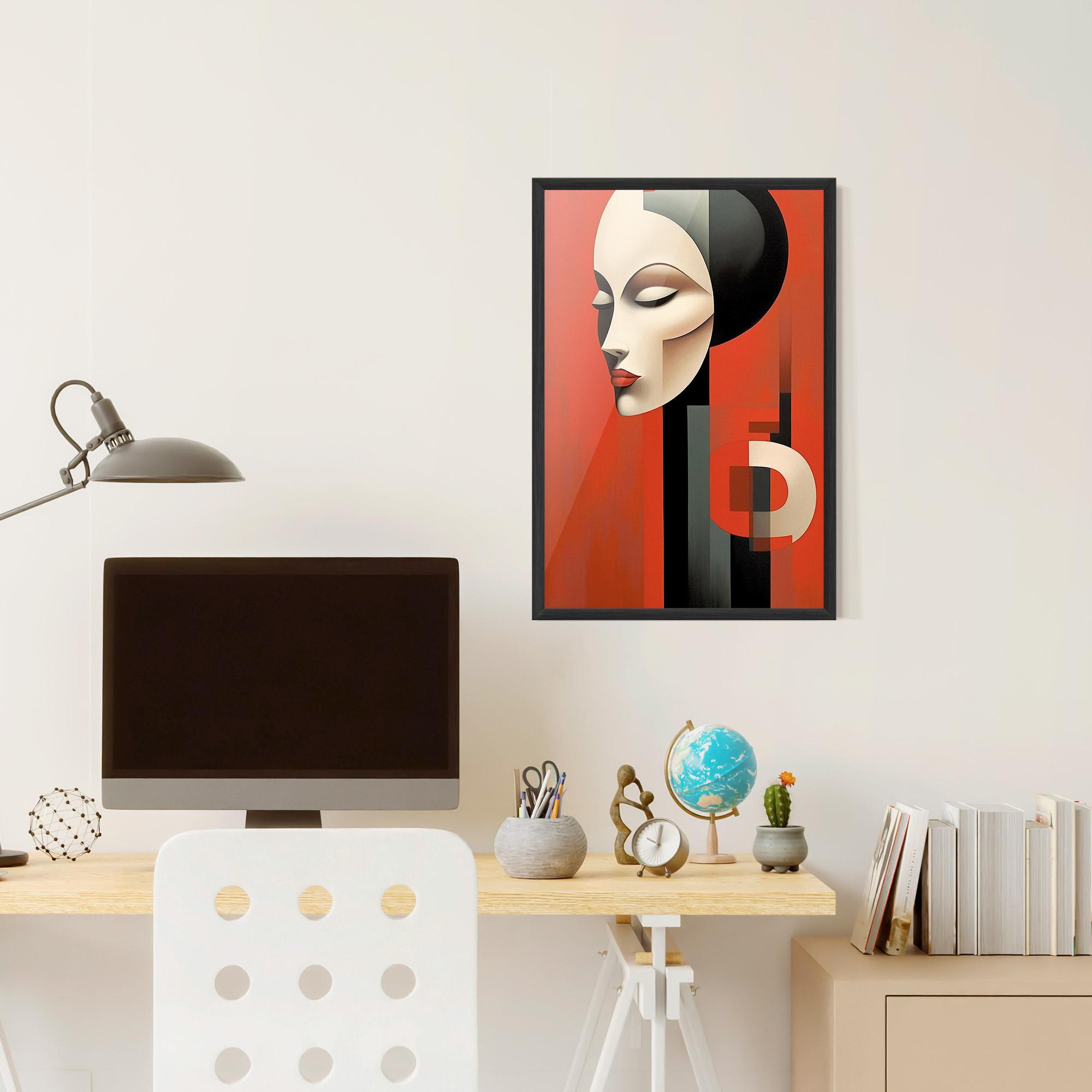 Keretezett Poszter Art Russian Revolution mockup 6