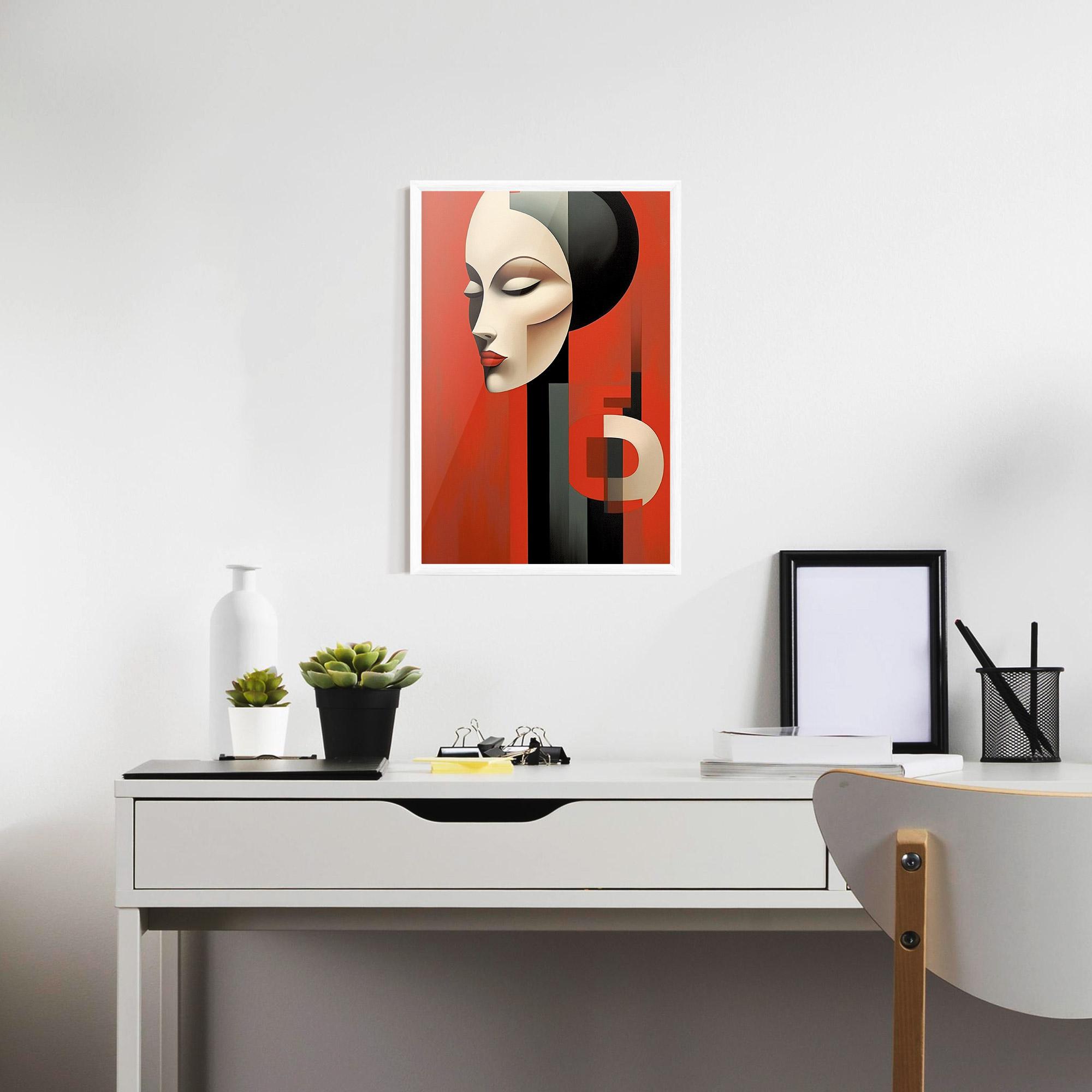 Keretezett Poszter Art Russian Revolution mockup 7