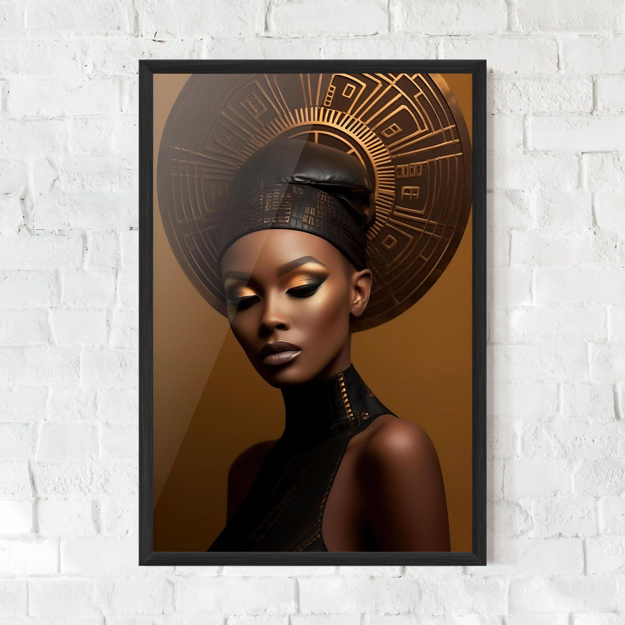 African Abstract Art mockup 0