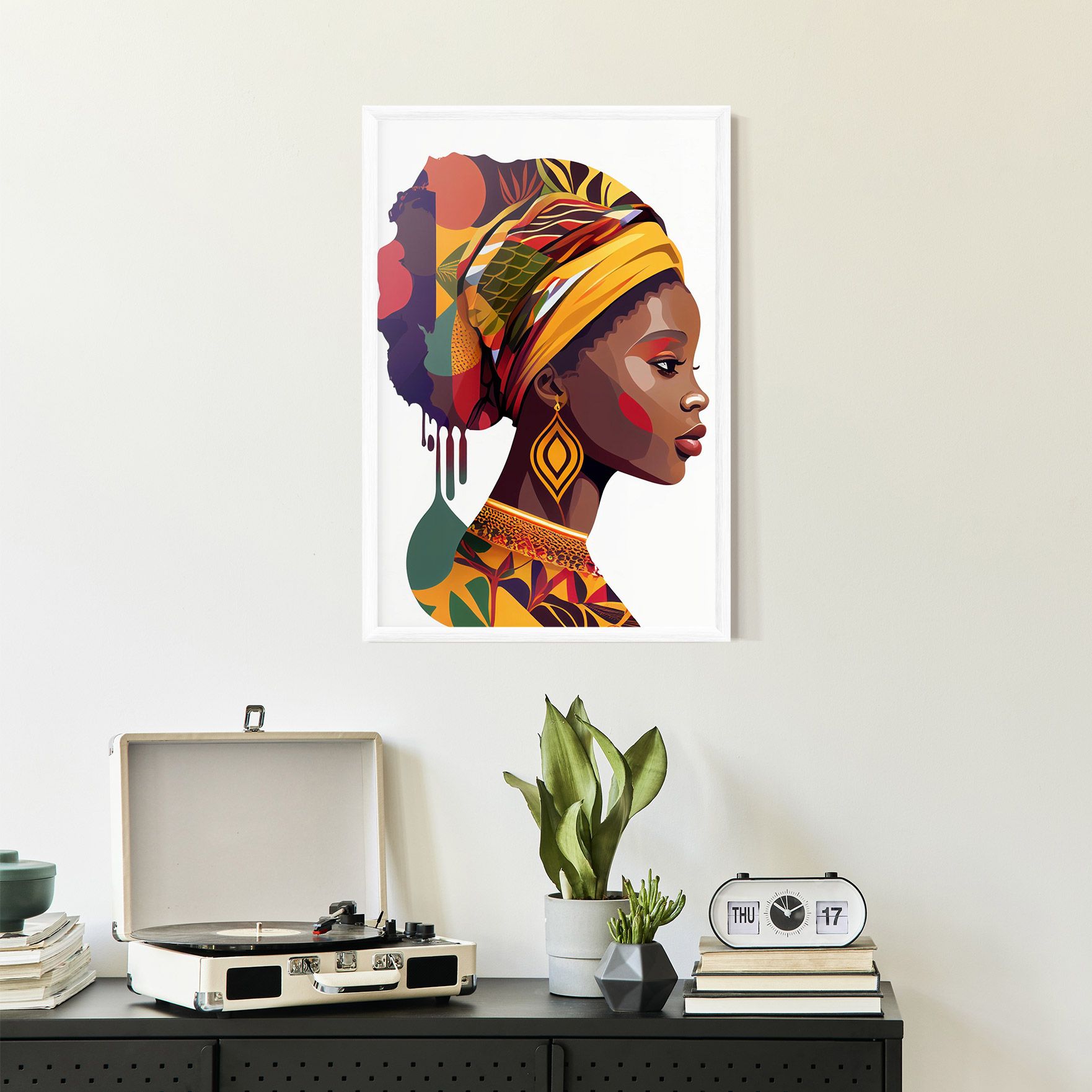 Colorful African mockup 2